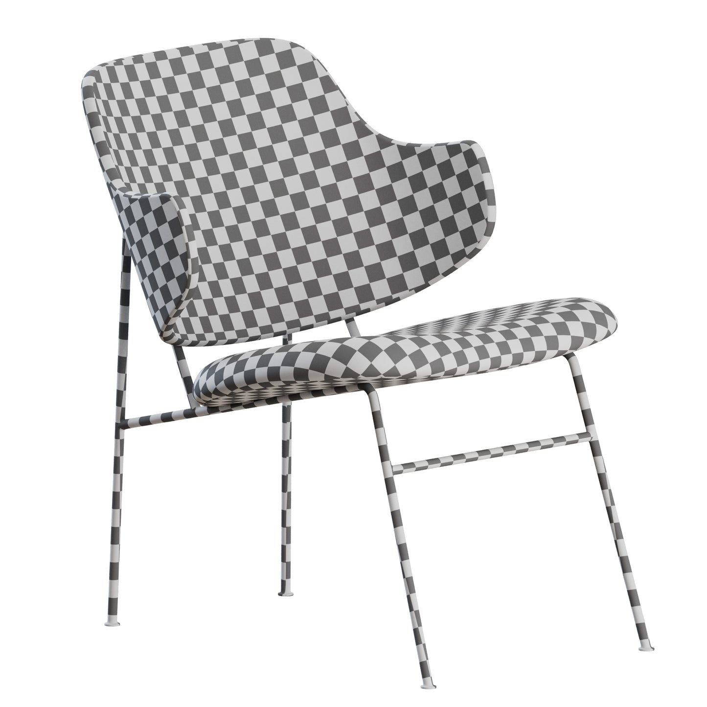 The Penguin Lounge Chair Audo 3D Model