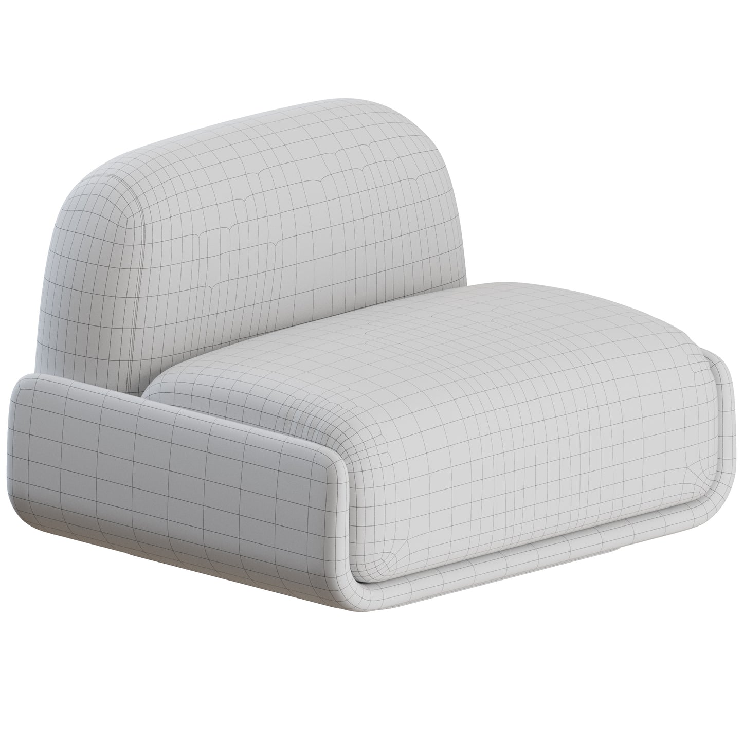 Tenere Lounge Chair Van Rossum 3D Model