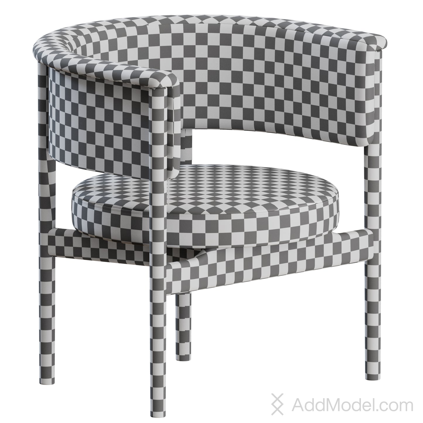 N-CC01 Armchair By Karimoku Casestudy 3D Model