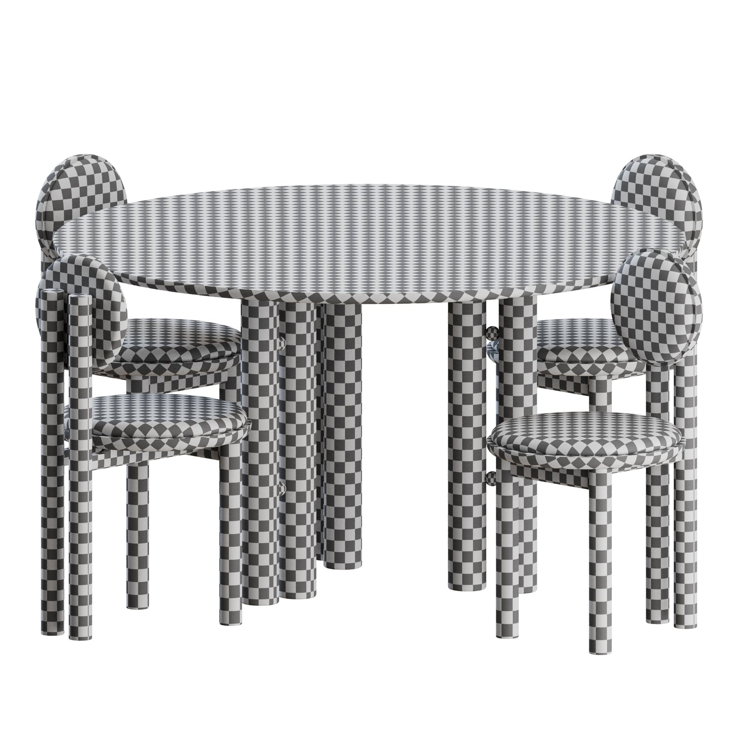 Dining Set Steven Bukowski 3D Model