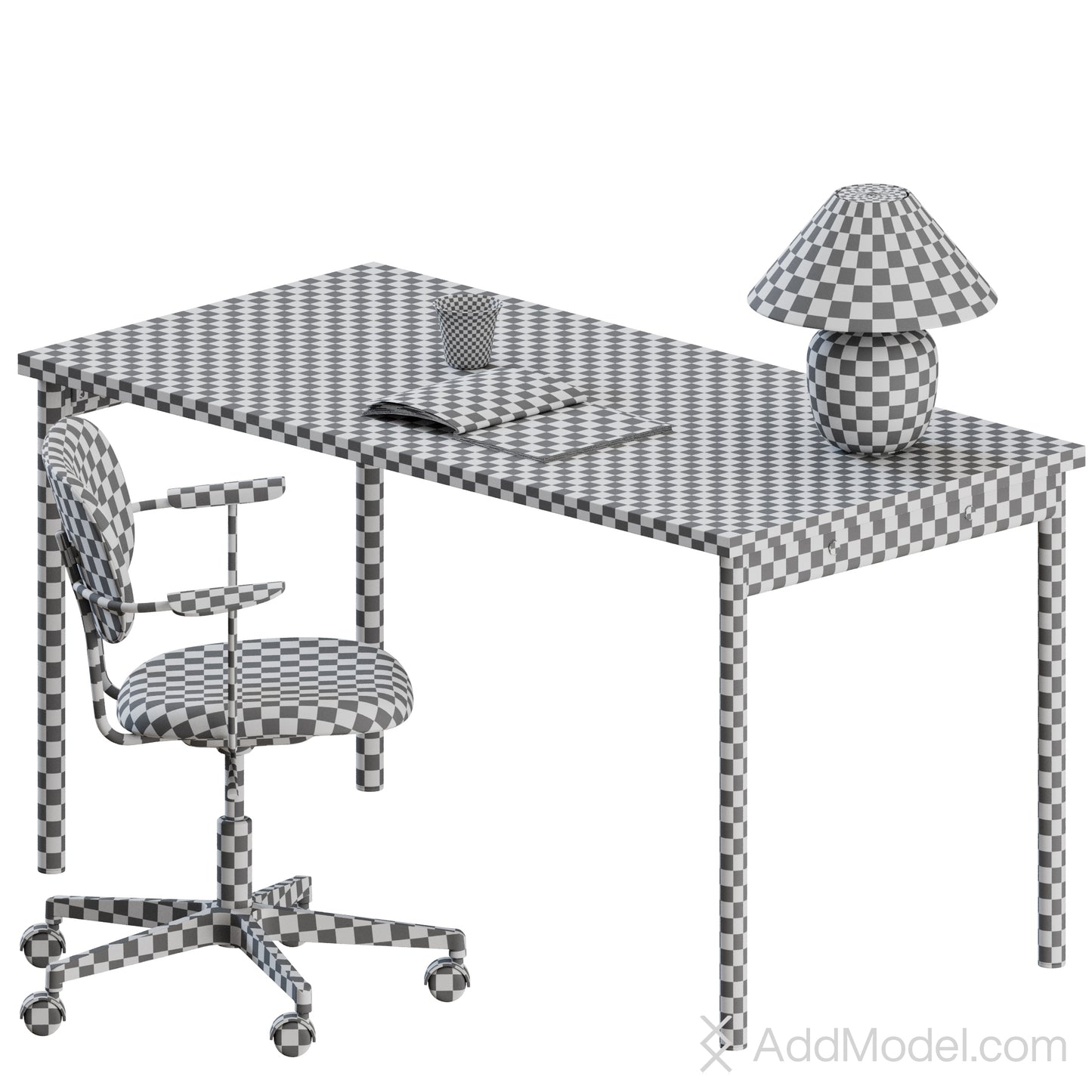 Co Task Chair Armrest Set By Audo Copenhagen 3D Model