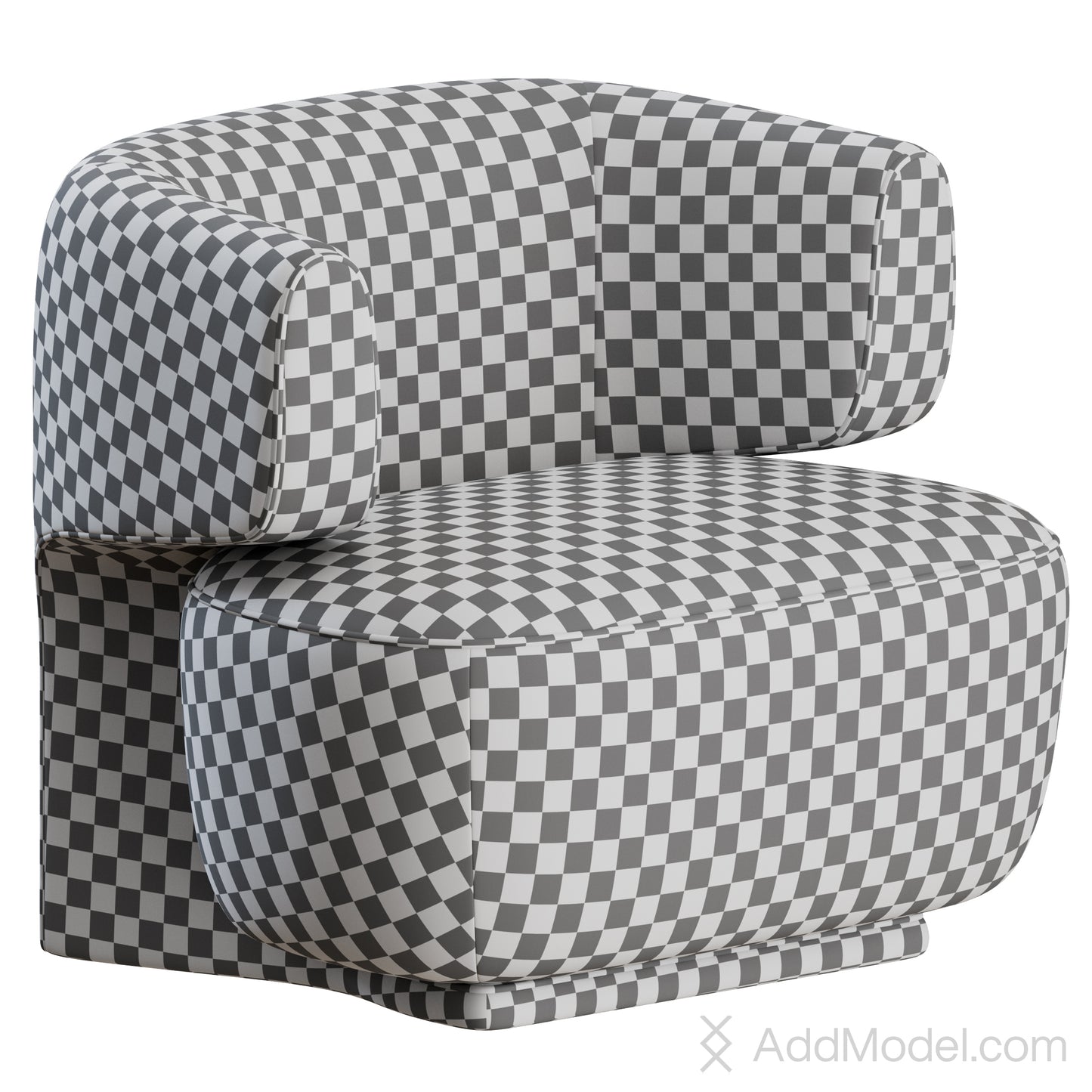 Litho Armchair By Pierre Frey 3D Model