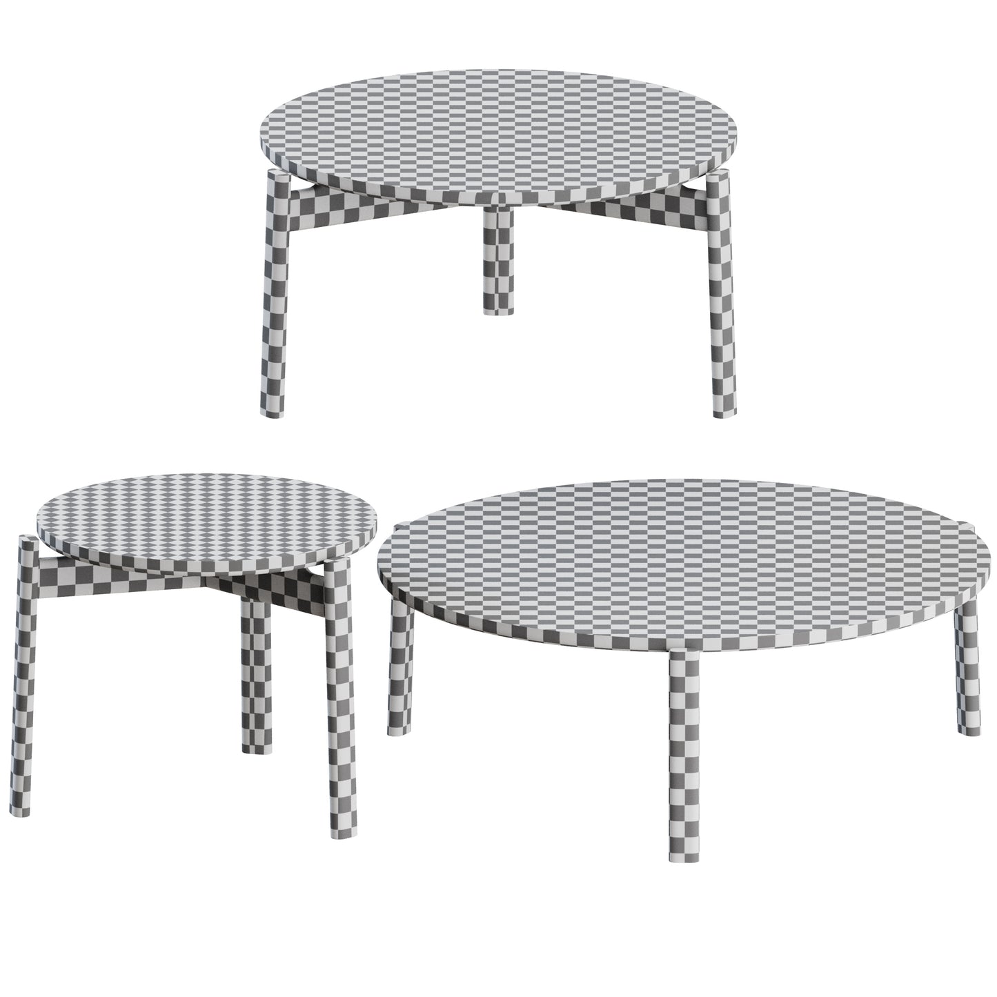 Passage Tables By Audo 3D Model
