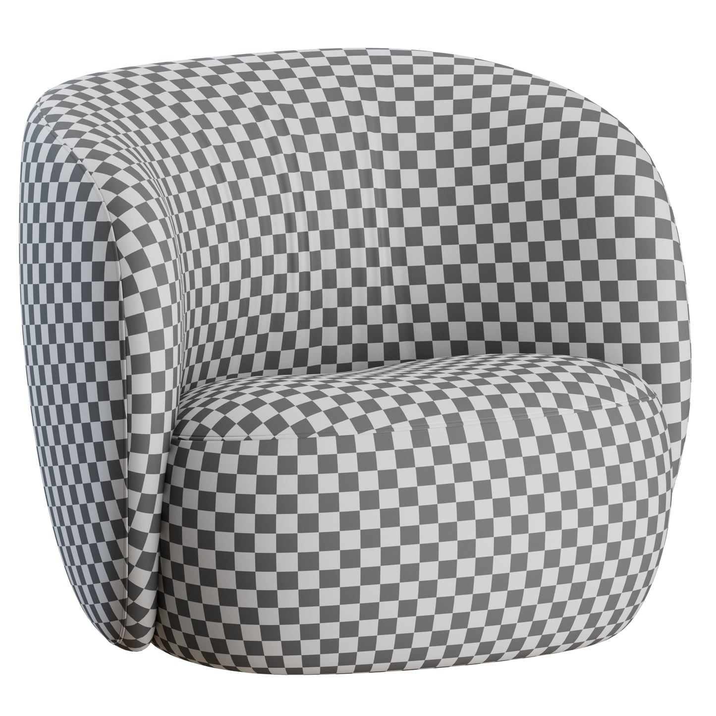 Ovata Large Lounge Chair By Wendelbo 3D Model