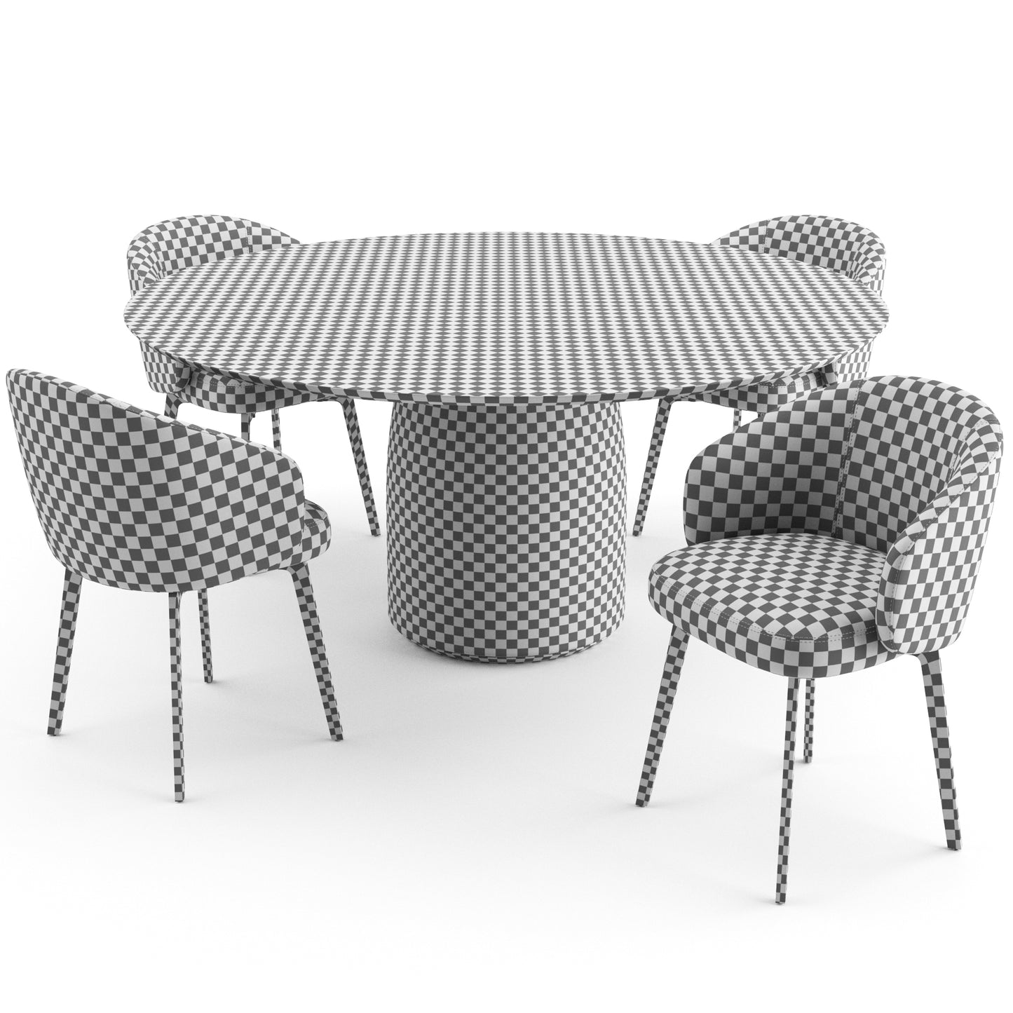 Dining Set By Lema 3D Model