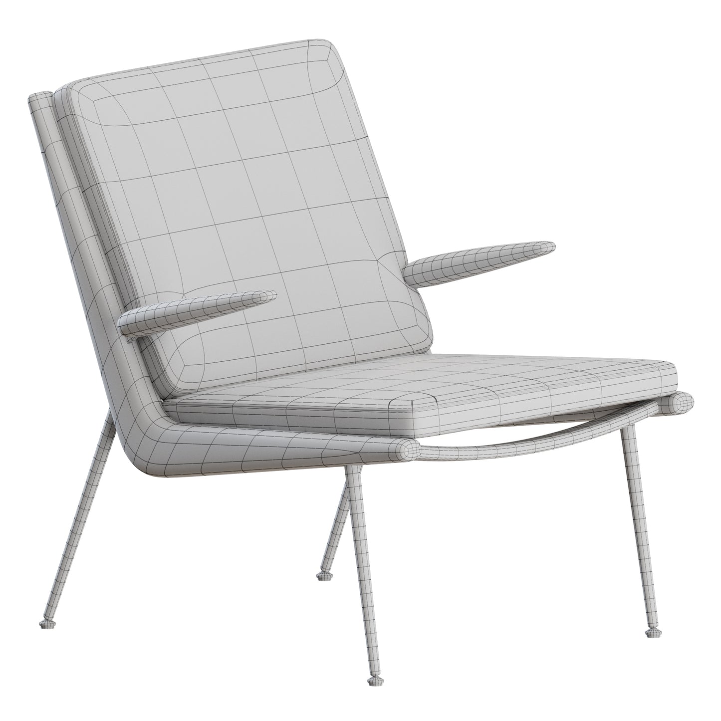 Boomerang Armchair By &Tradition 3D Model