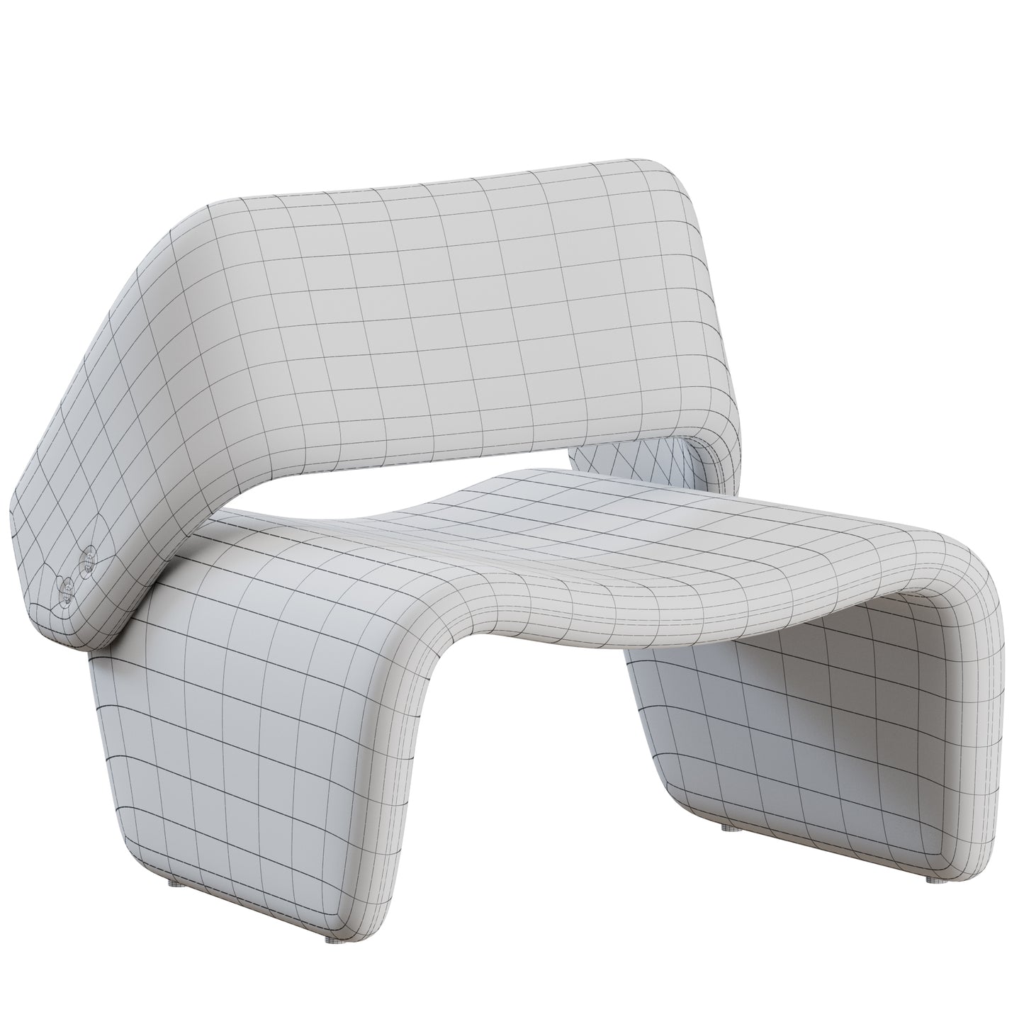 Ondine Lounge Chair By Espasso 3D Model