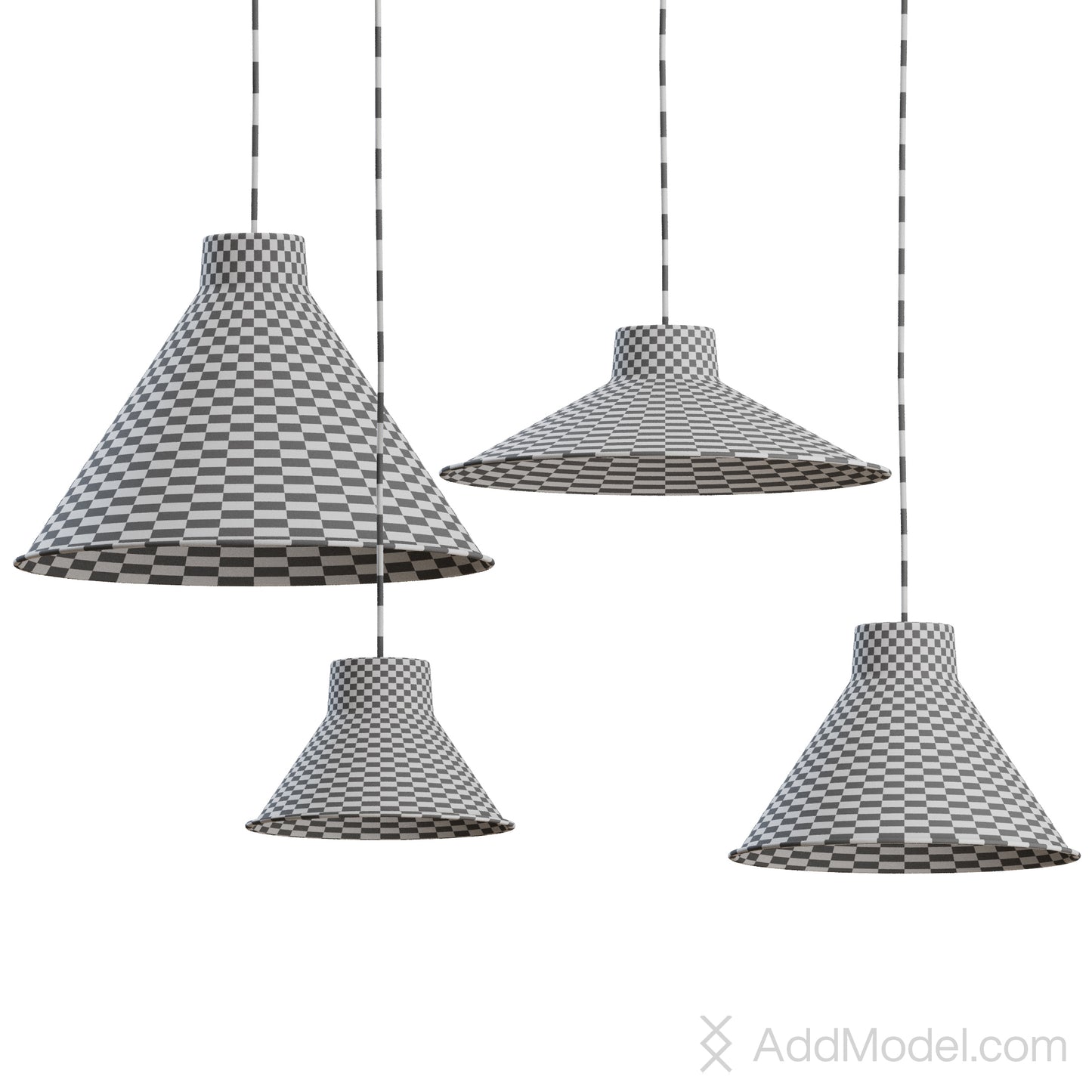 Top Pendant Lamps By Muuto 3D Model