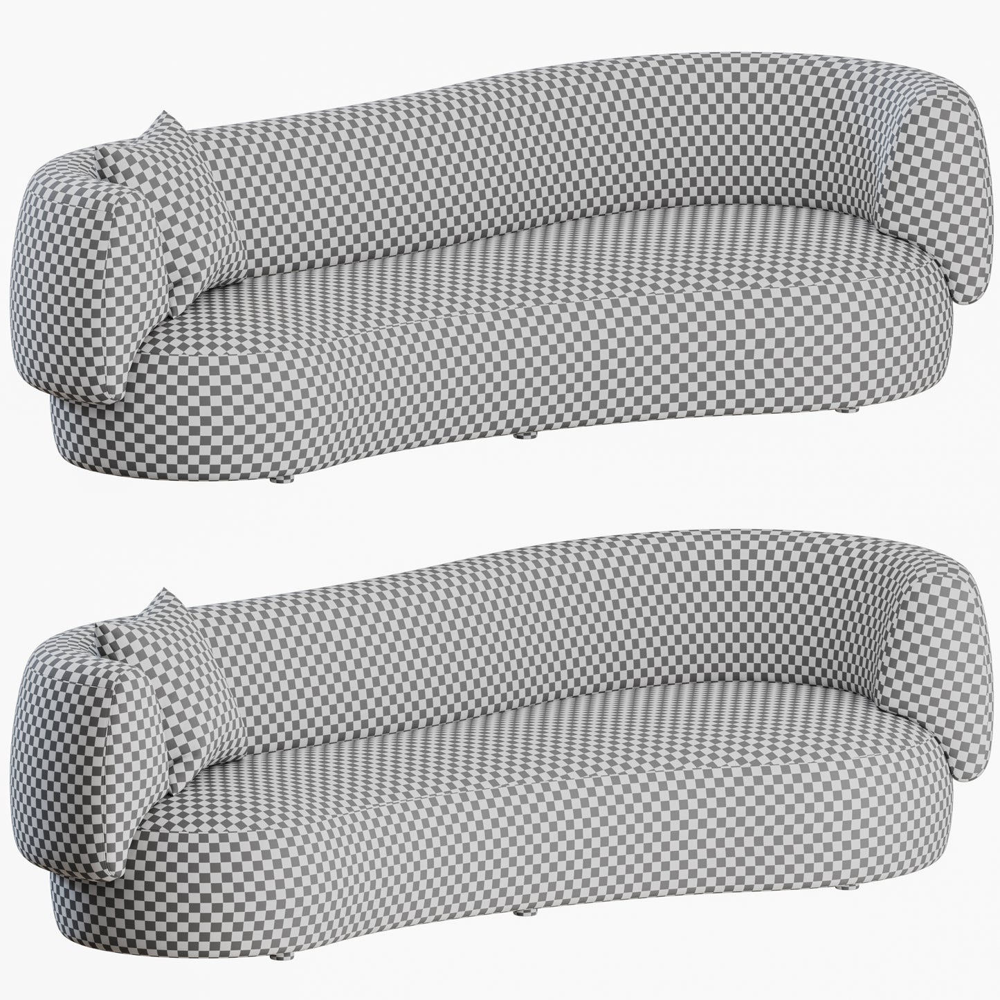 FAO Sofa By The Future Perfect 3D Model