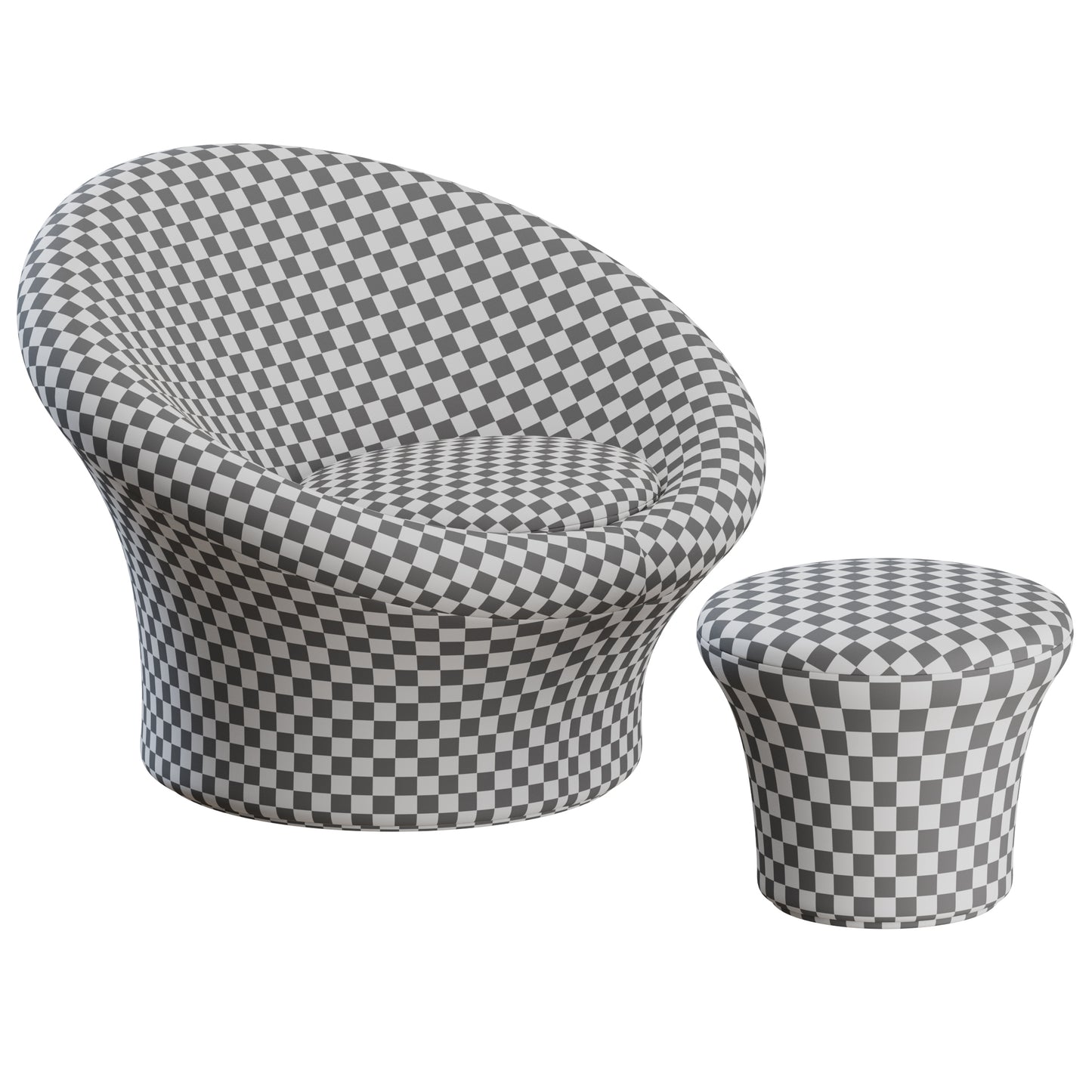 Mushroom Armchair By Artifort 3D Model