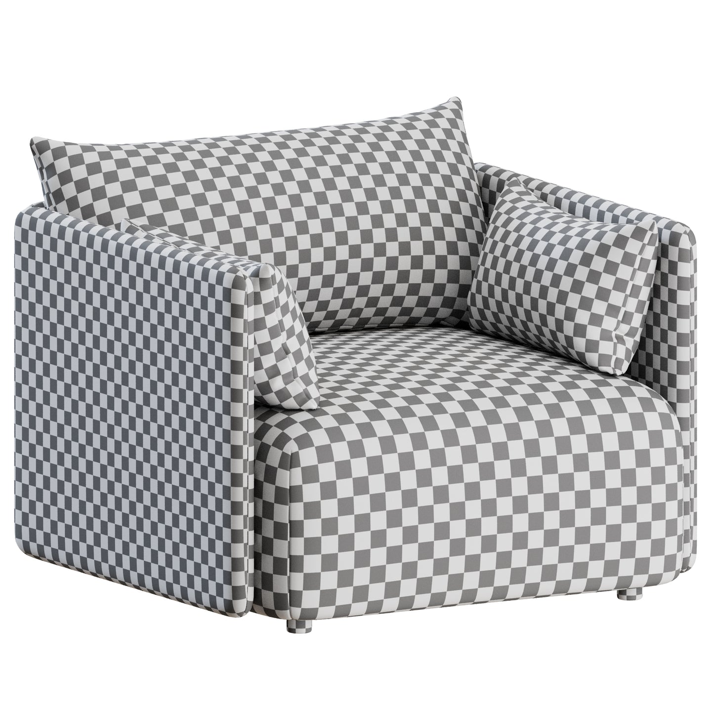 Offset Armchair By Audo 3D Model