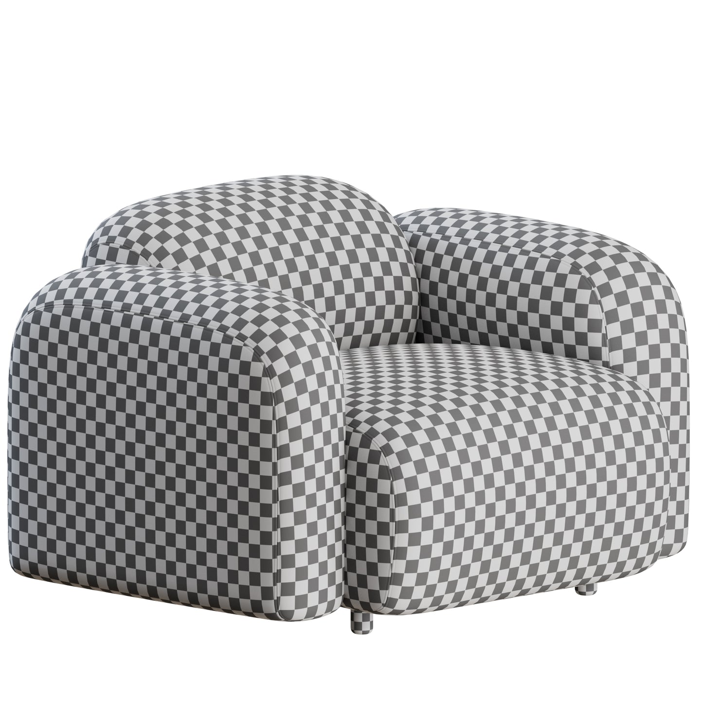 Swell Armchair By Normann Copenhagen 3D Model