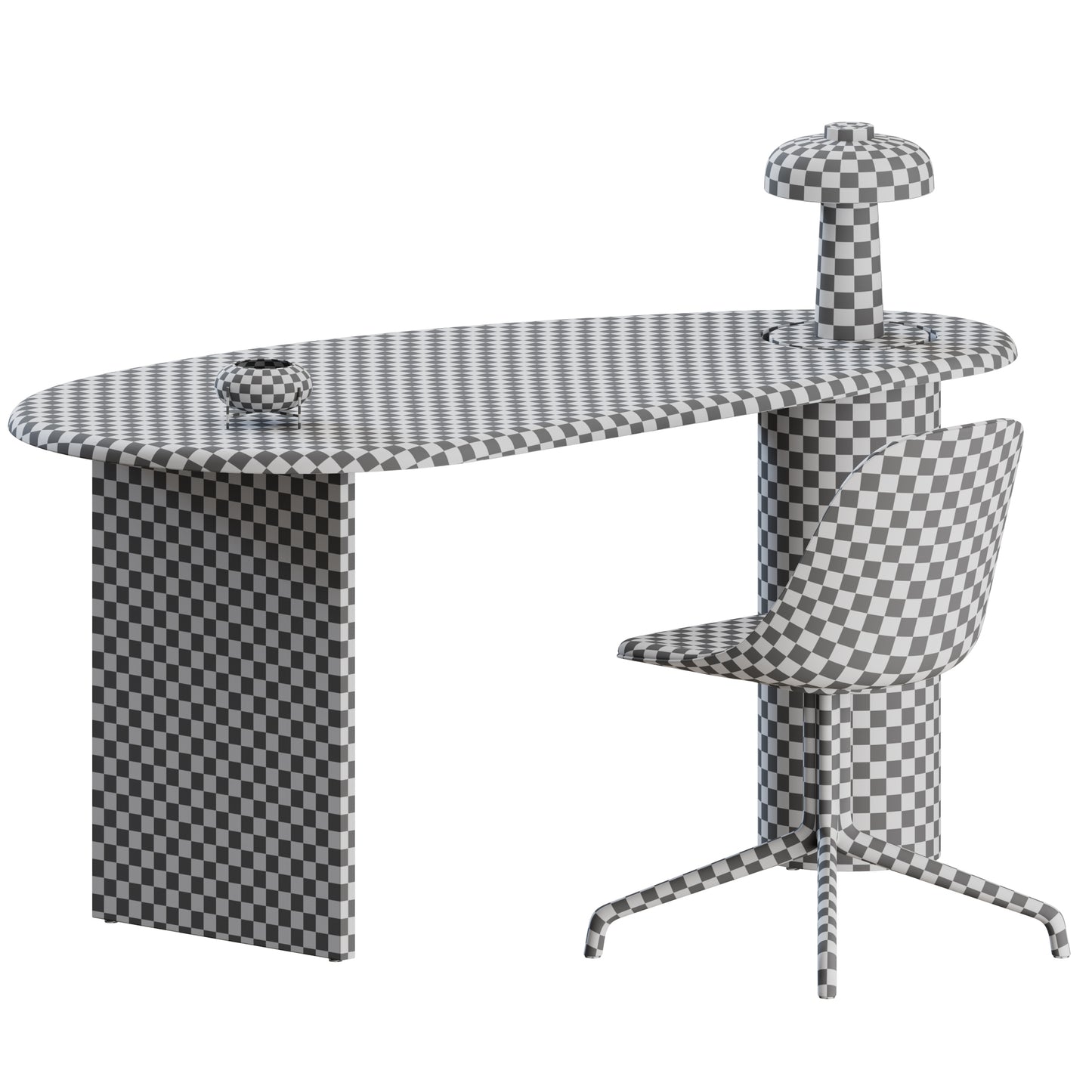 Office Set By Audo 3D Model