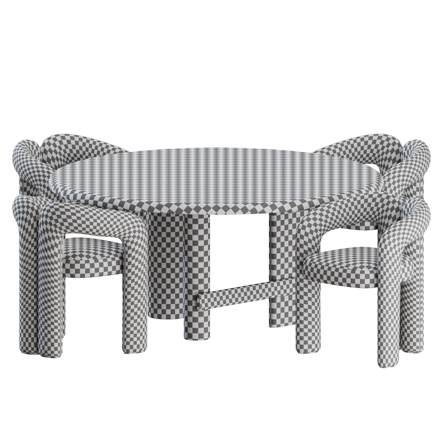 Dining Set 01 By Cassina 3D Model