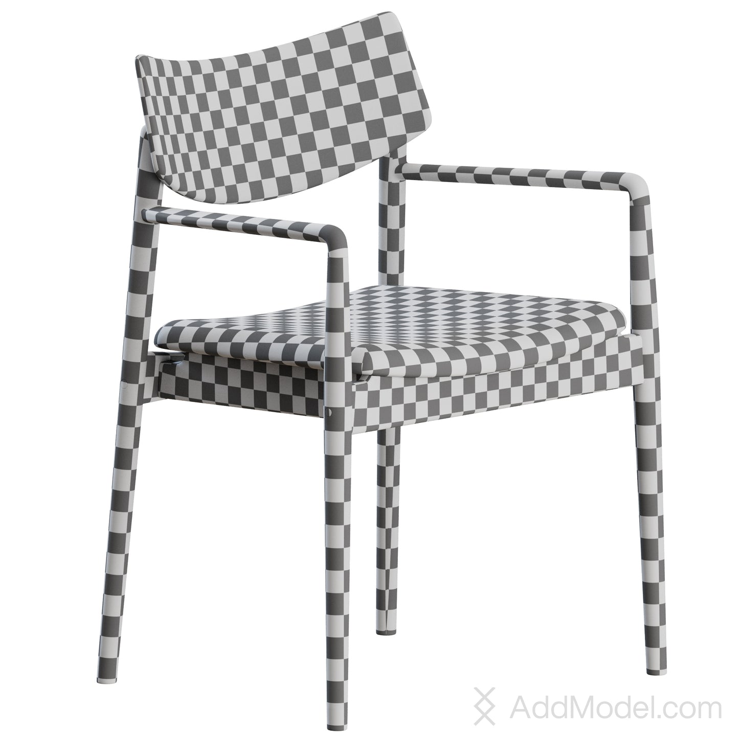 A-DC02 Chair 3D model by Karimoku Case Study on Add Model