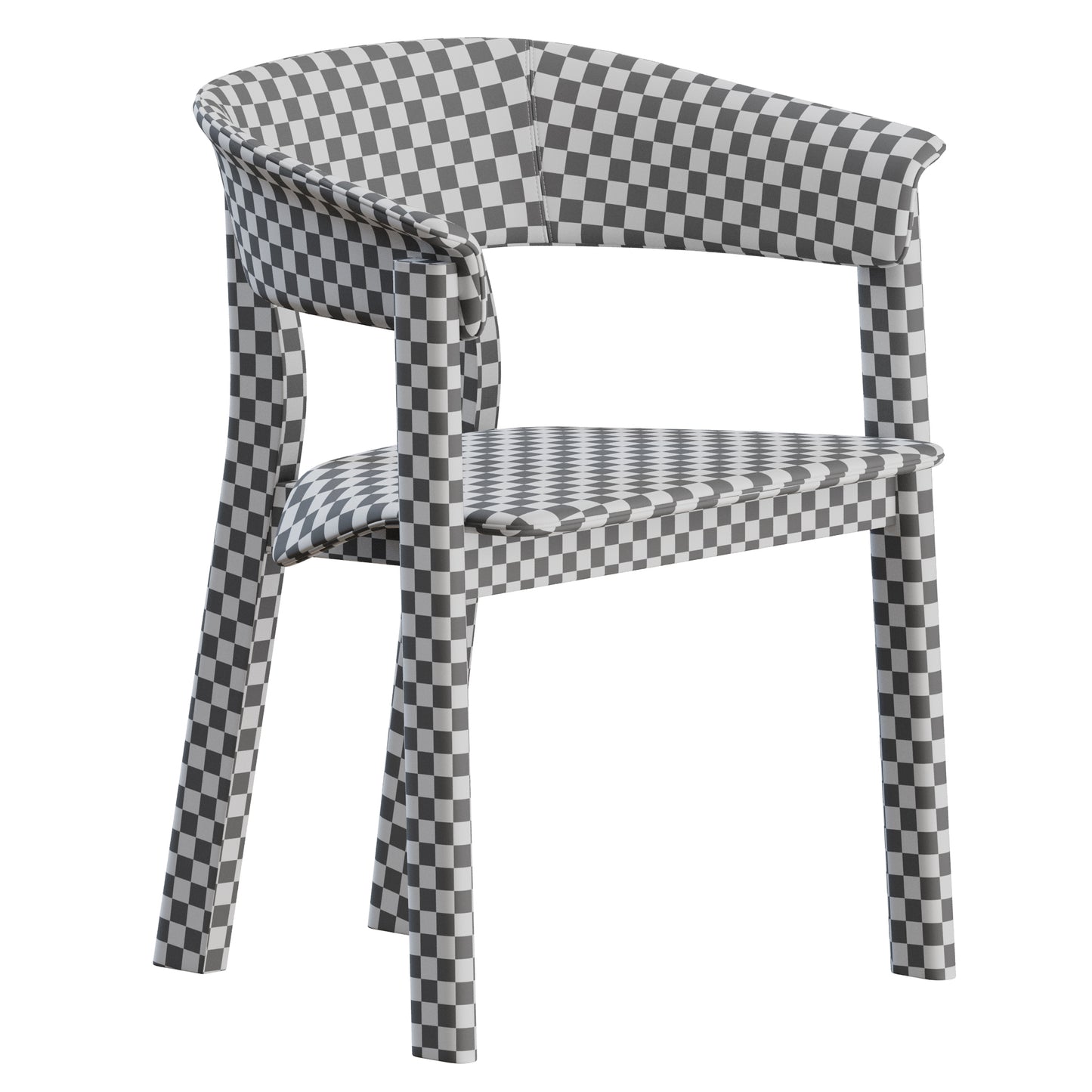 Back Wing Chair Armrest by Cassina 3D Model