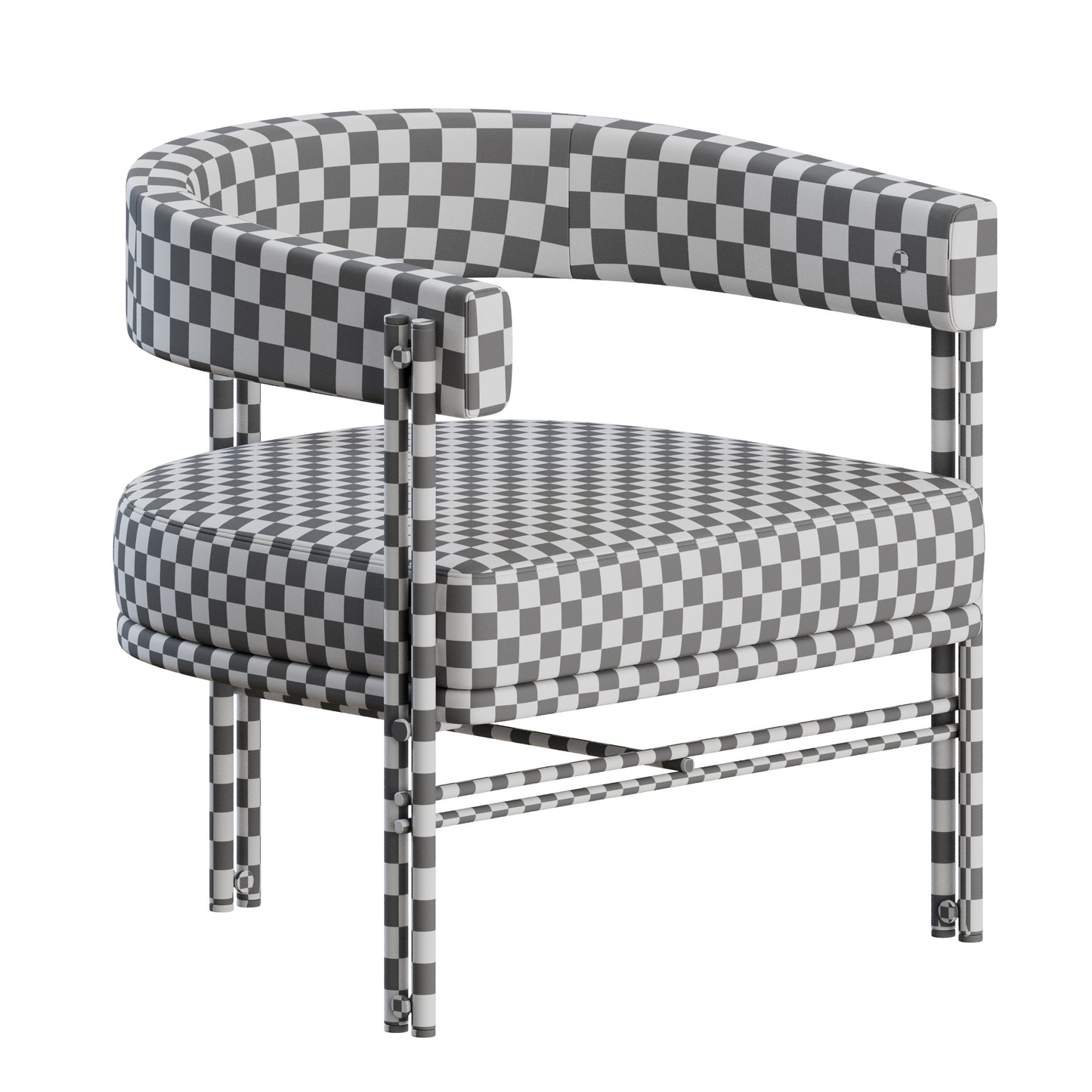 Bamboo Armchair by Praddy 3D Model