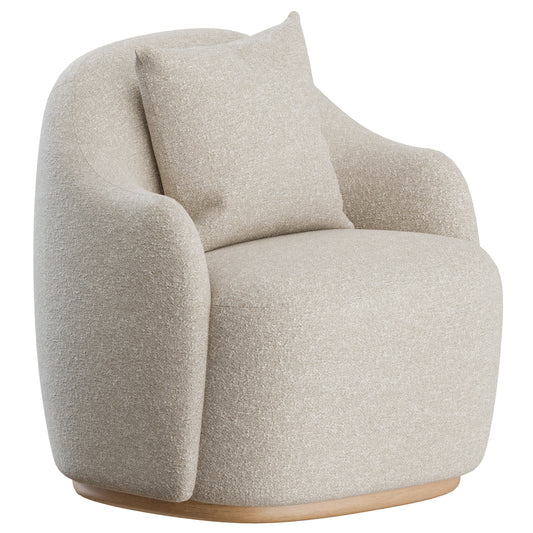 Barba Armchair By Fogia 3D model on AddModel.com