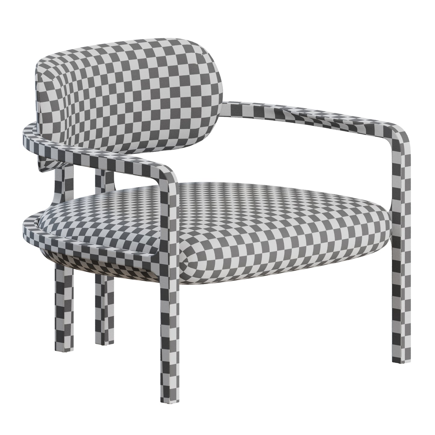 Brasilia Easy Chair by Arketipo 3D Model