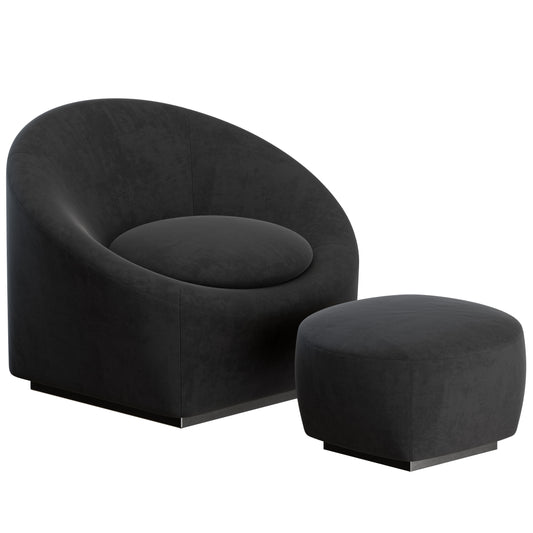 Capri Base Armchair By Minotti 3D Model