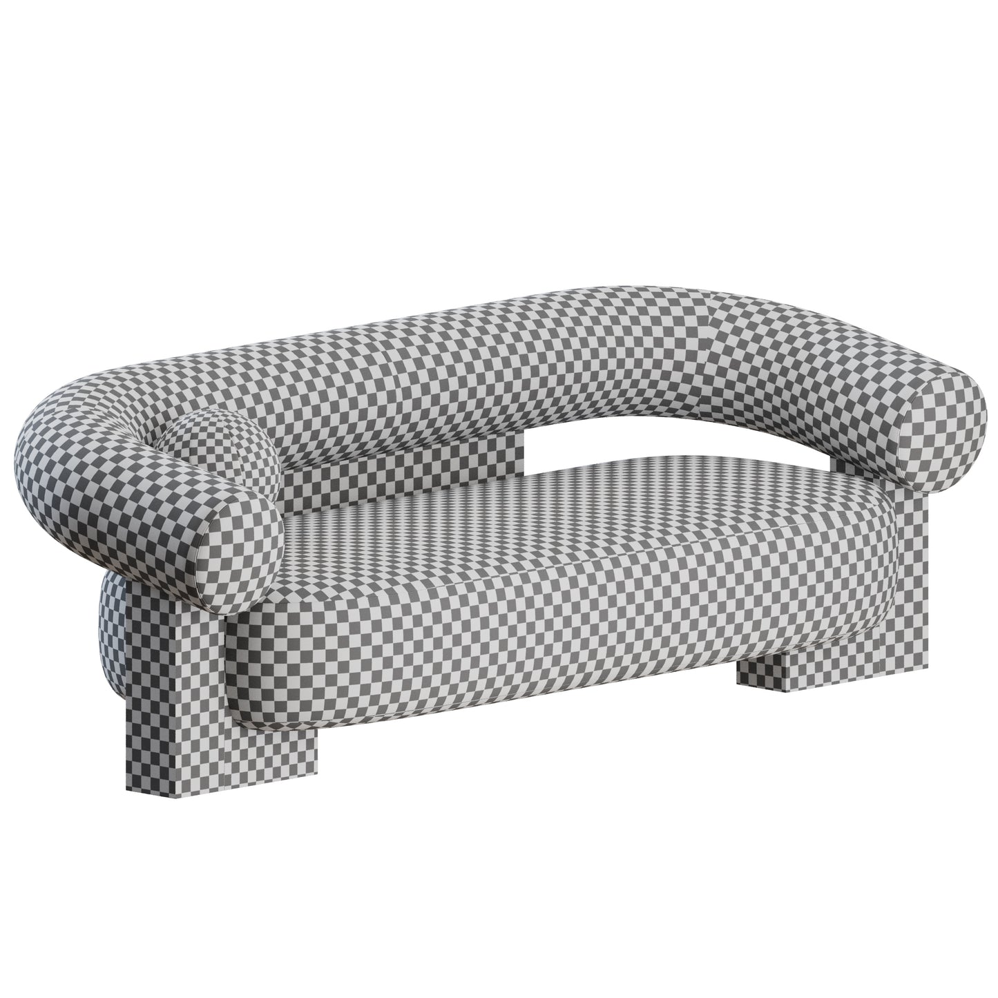 Cassette Sofa by Collector Group 3D Model