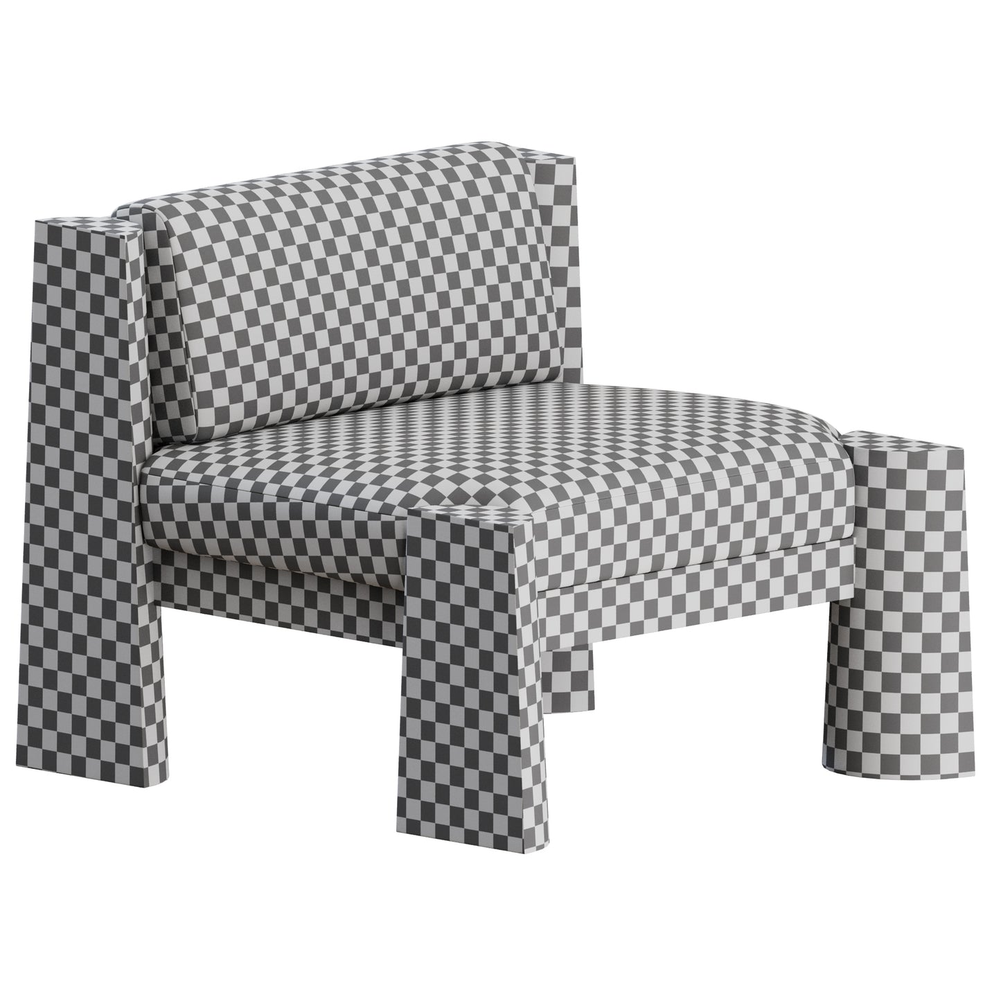 Chauffeuse 1976 Armchair by Nouveau Standard 3D Model