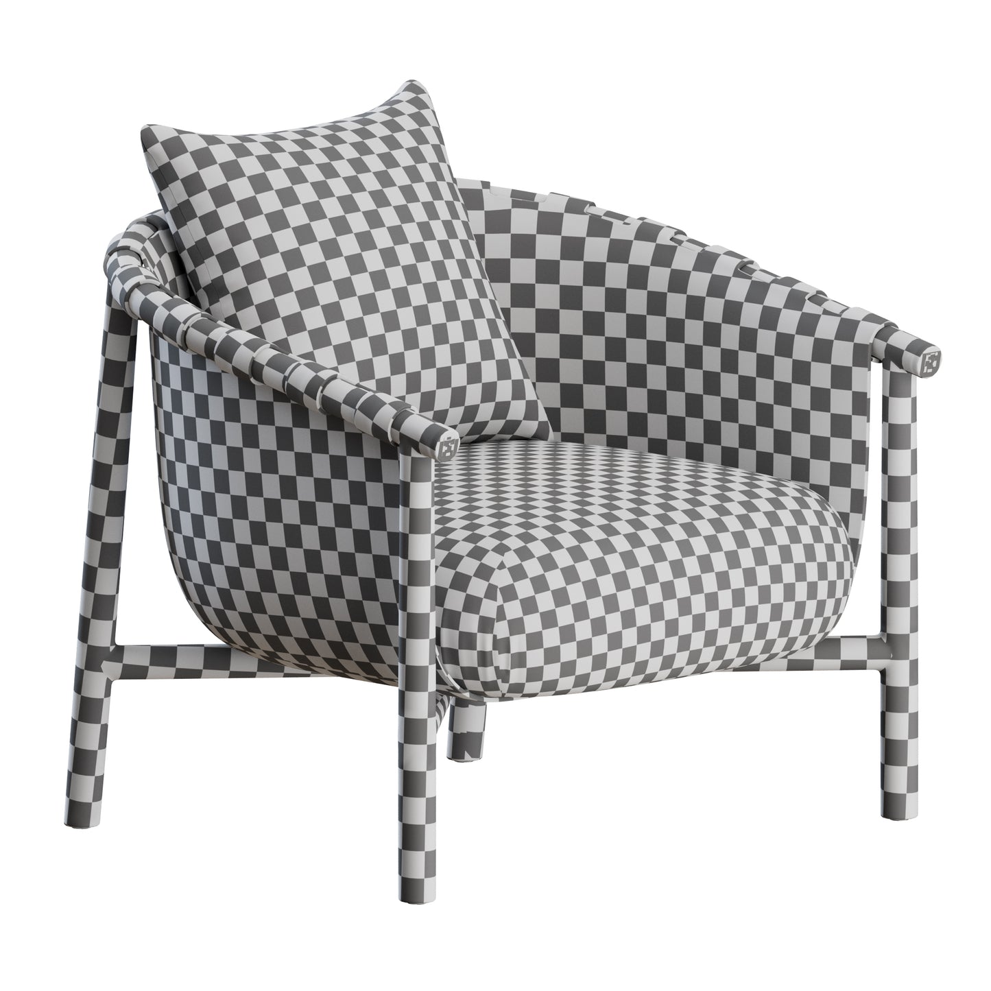 Cleo Armchair by Fendi Casa 3D Model