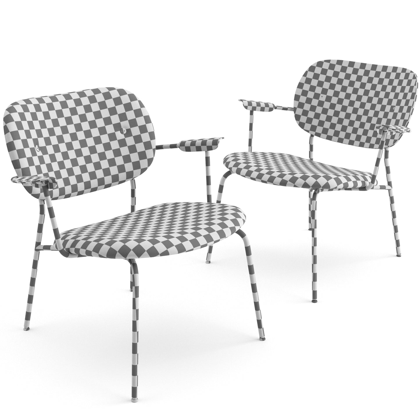 Co Lounge Chair Fully Upholstered By Audo Copenhagen 3D Model