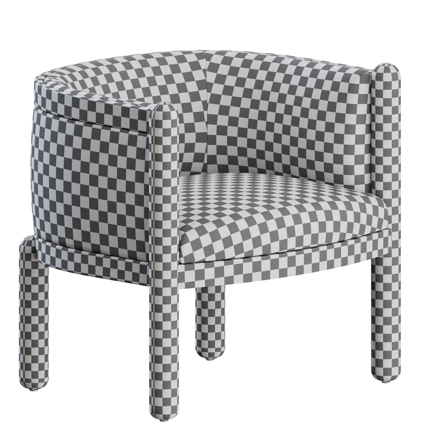 Crosby Lounge Chair by Kelly Wearstler 3D Model