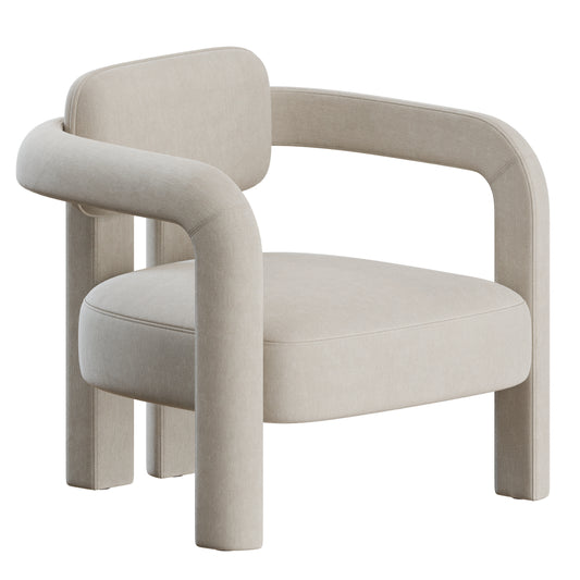 Double Arch Armchair by Insidherland 3D Model