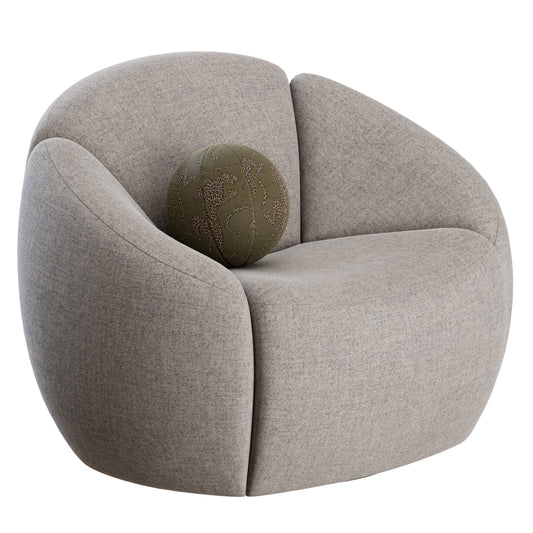 Dune Armchair by Daniel Boddam 3D Model