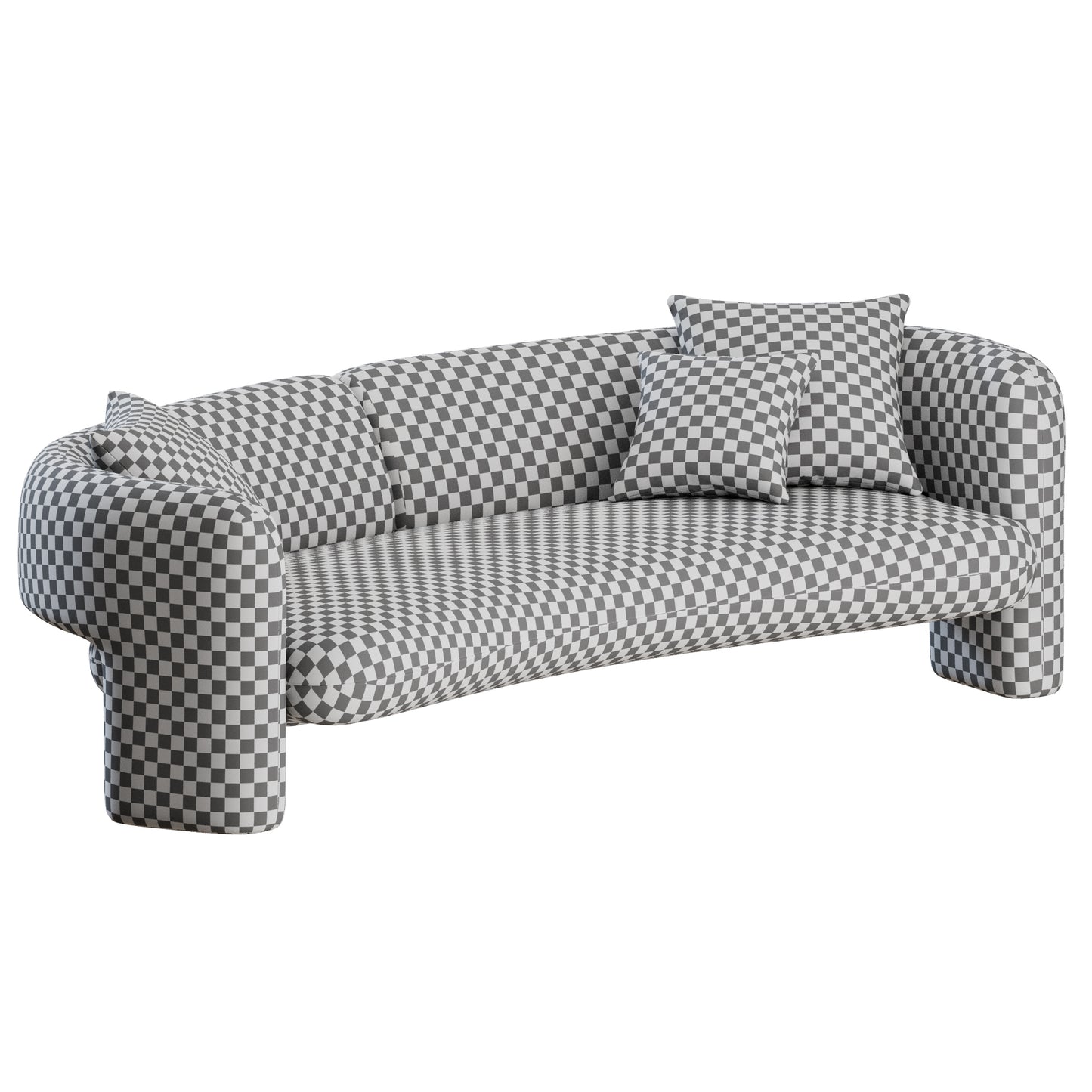 Emma Curved Sofa by Giulio Marelli 3D Model