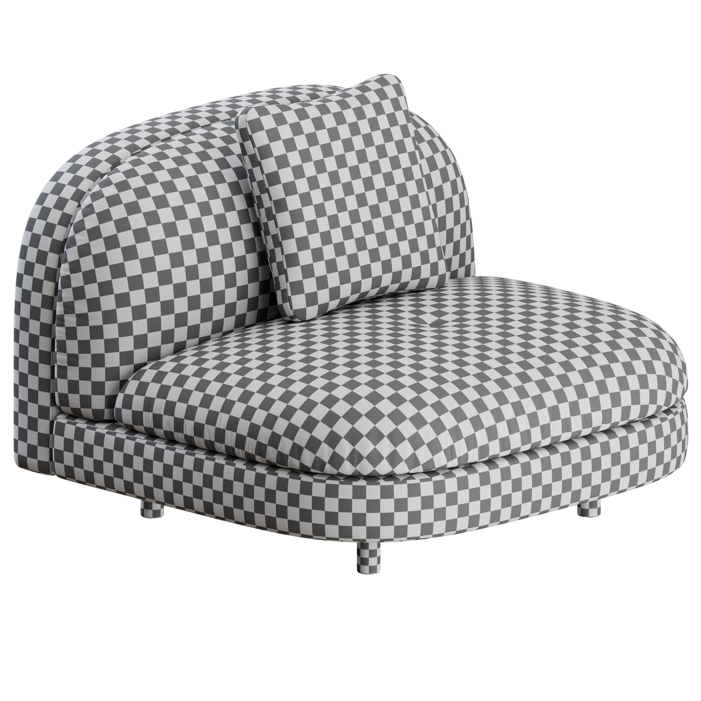 Gala Armchair by Living Divani 3D Model