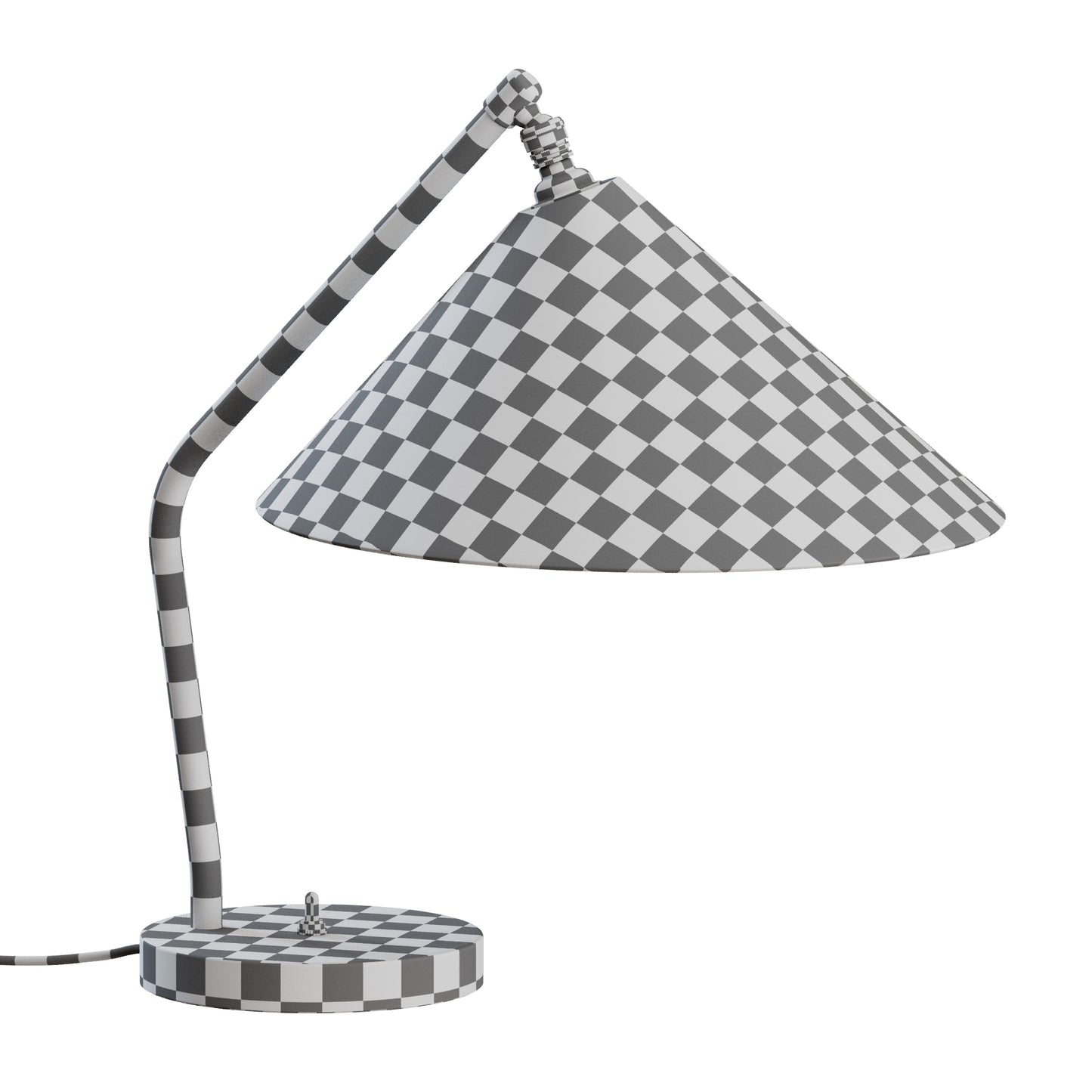 Grashoppa Table Lamp Fabric by Gubi 3D Model