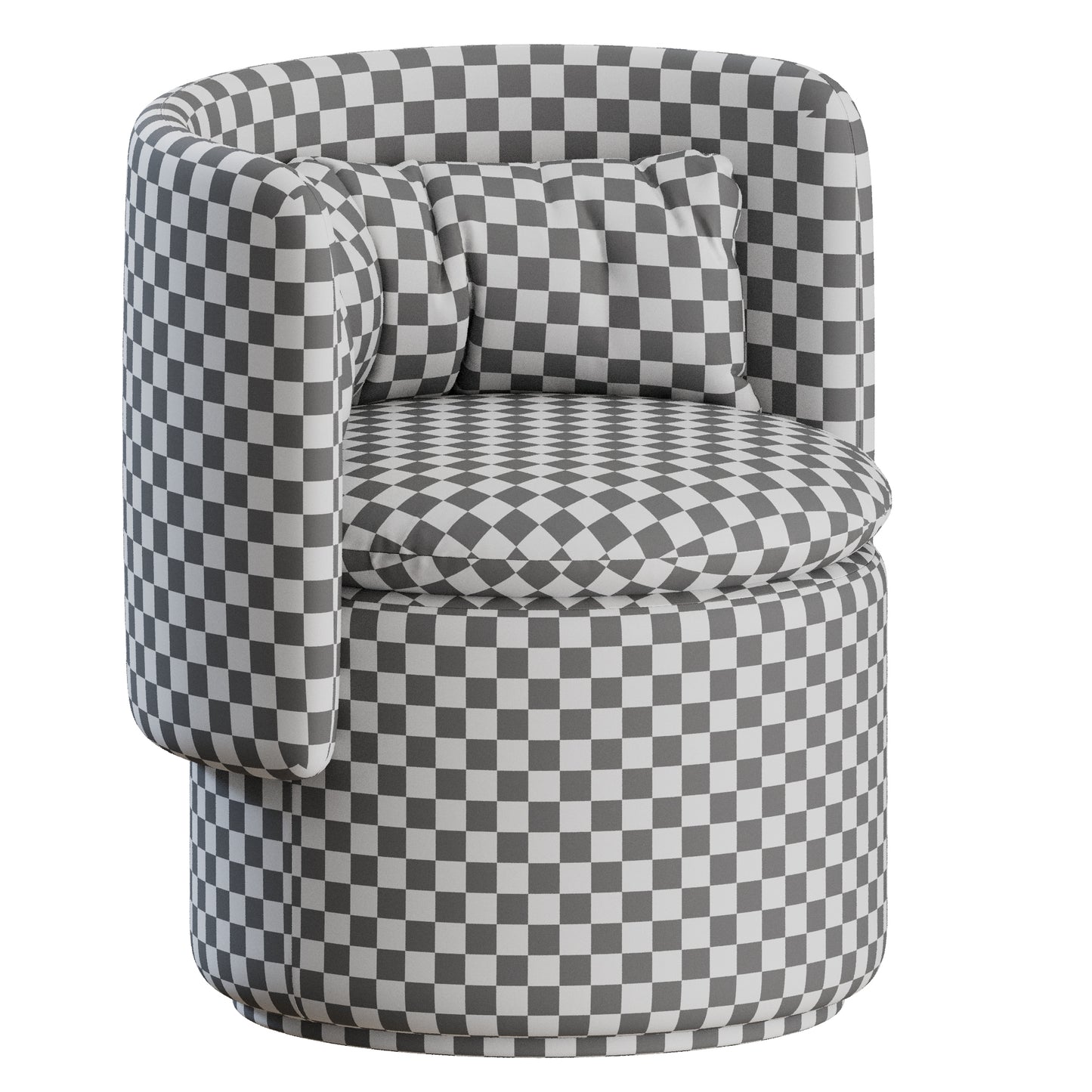 Group Cocktail Armchair by SCP 3D Model