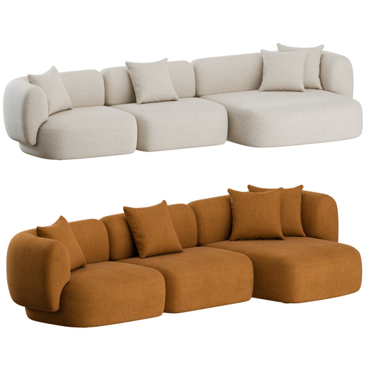 Hug L Shape Sofa by Collector Group 3D Model