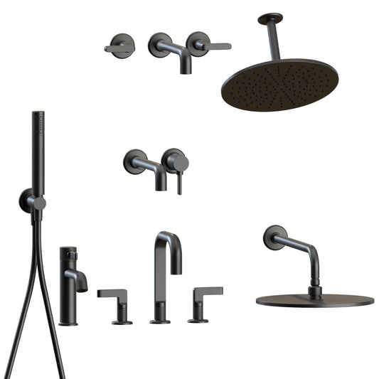 Inciso Bath Set by Gessi 3D Model