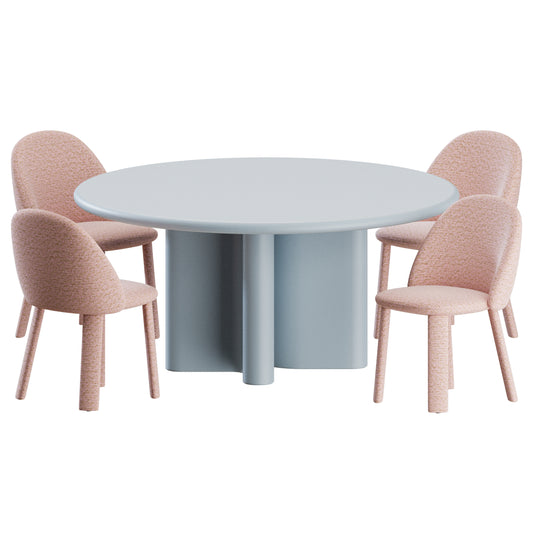 Lola Socks Bonbon Table by Miniforms 3D Model