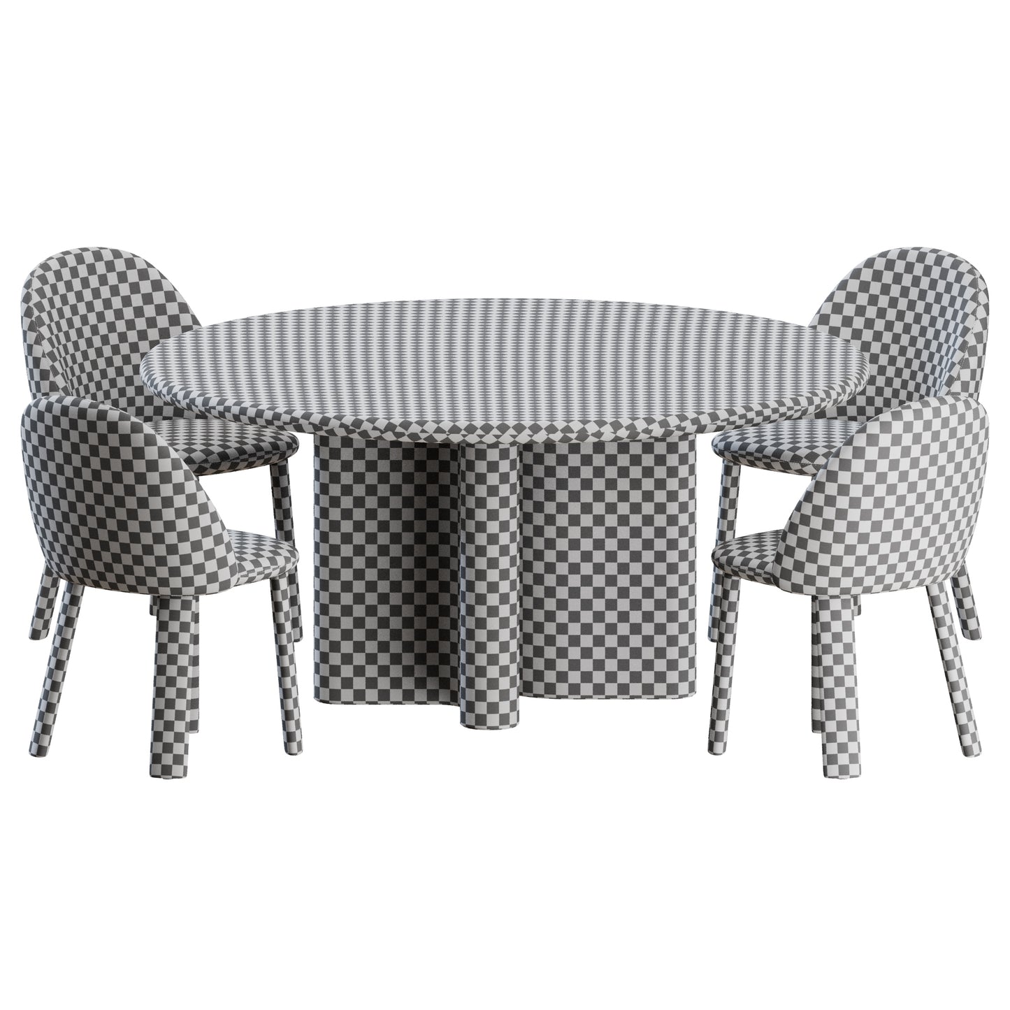 Lola Socks Bonbon Table by Miniforms 3D Model