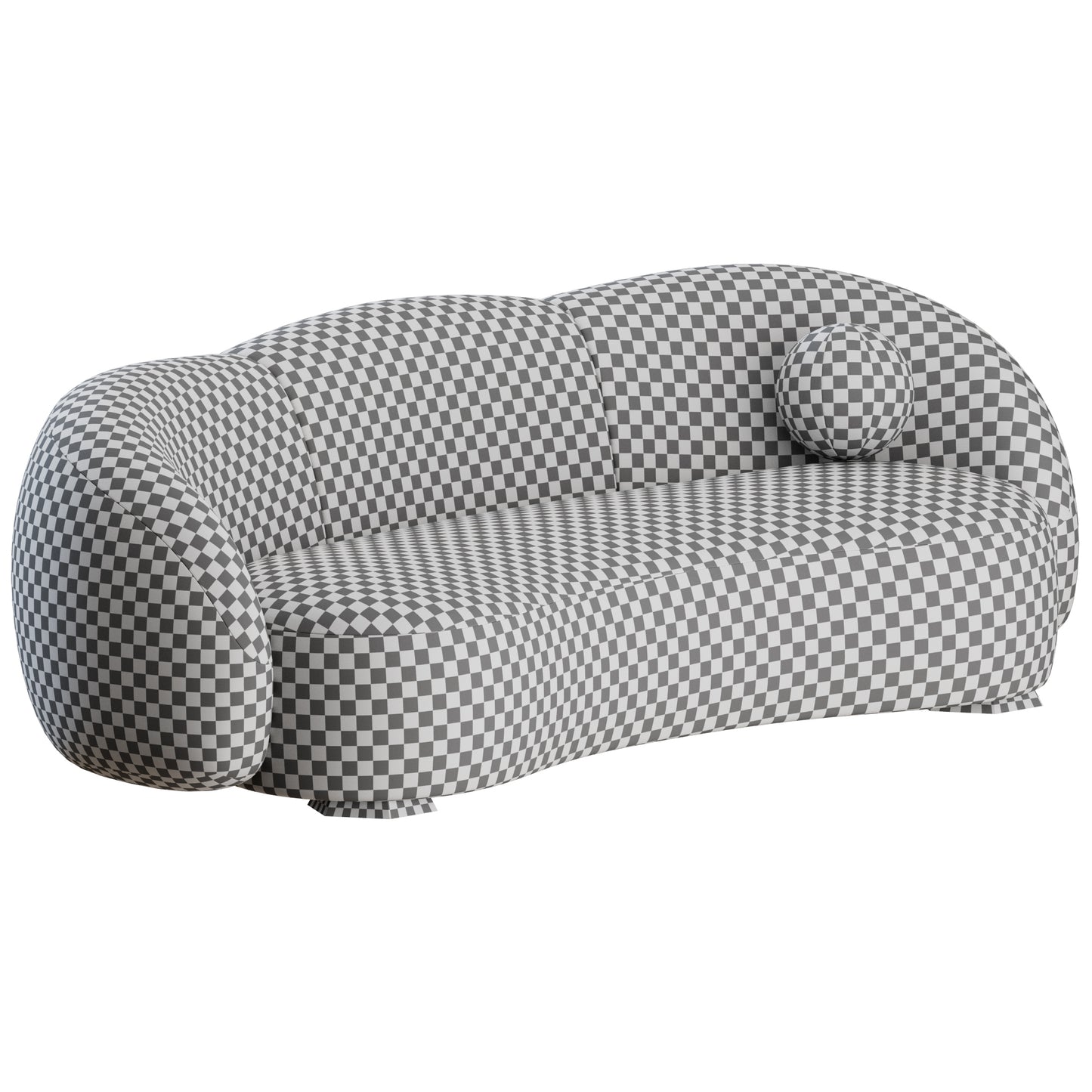 Monte Sofa by The Invisible Collection 3D Model