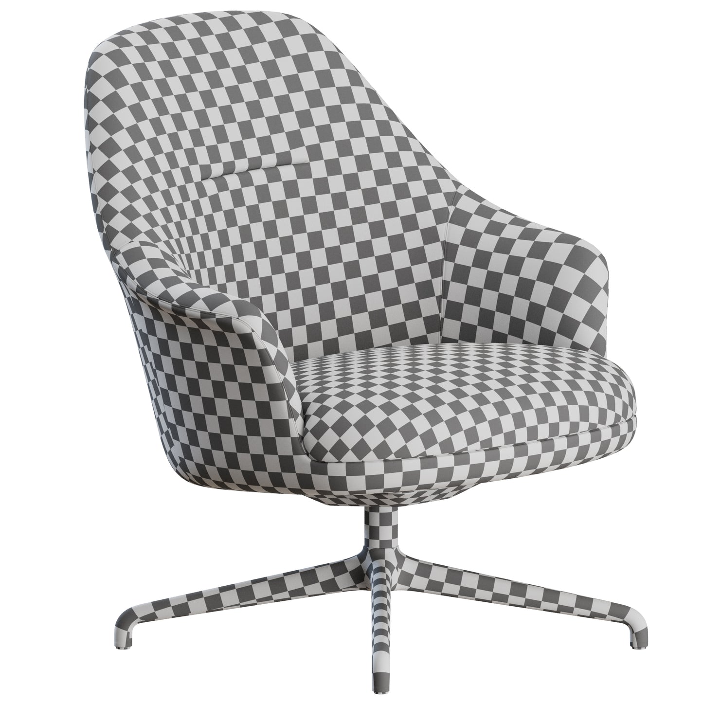 Rely HW139 Swivel Armchair by &Tradition 3D Model