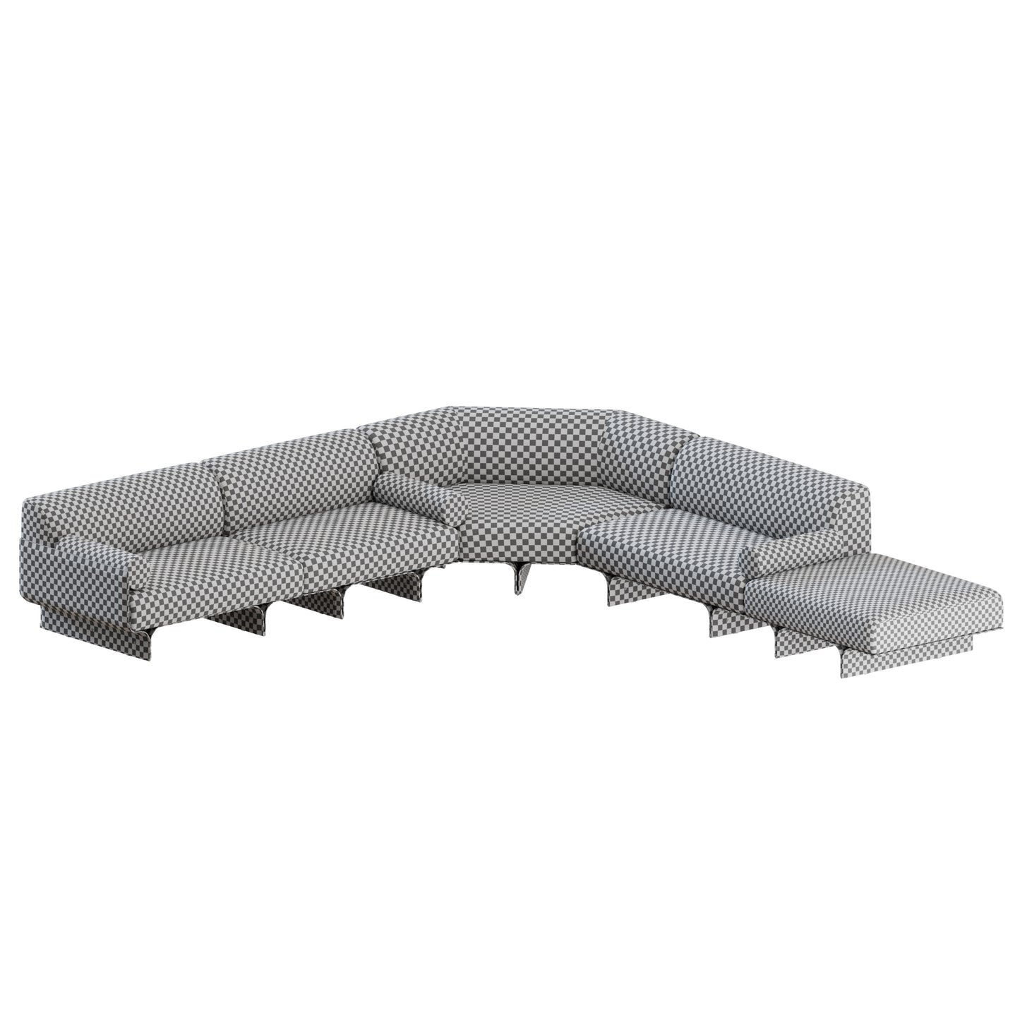 Stami Sofa Plus by Gallotti and Radice 3D Model