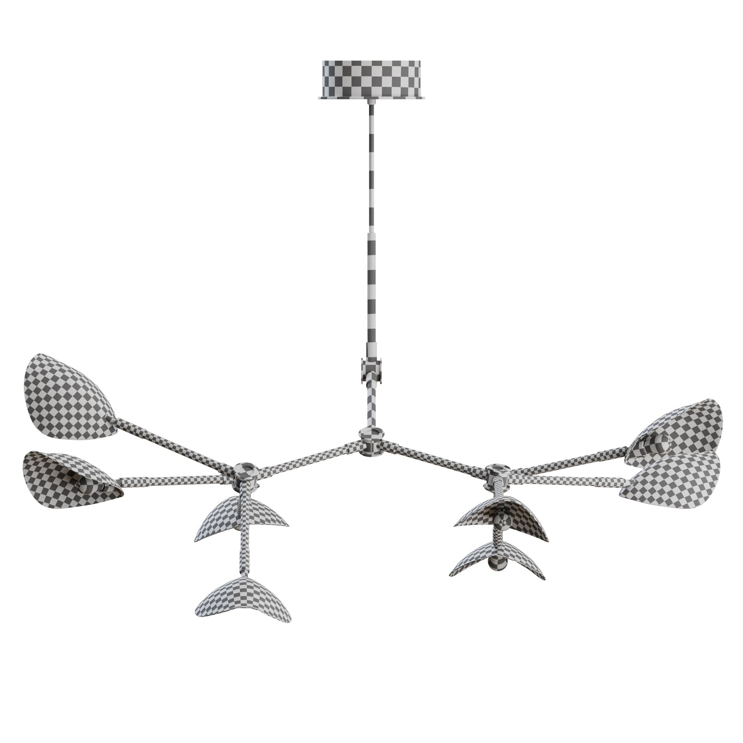 Stingray Chandelier by 101 Copenhagen 3D Model