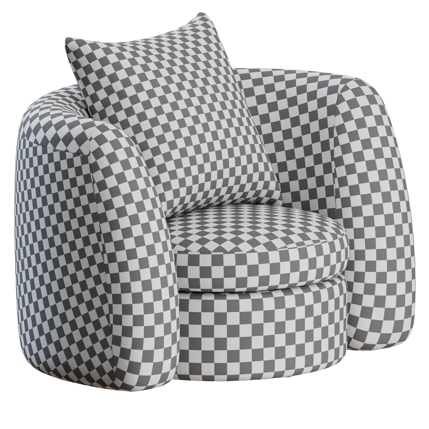 SYD Lounge Chair by Delcourt Collection 3D Model