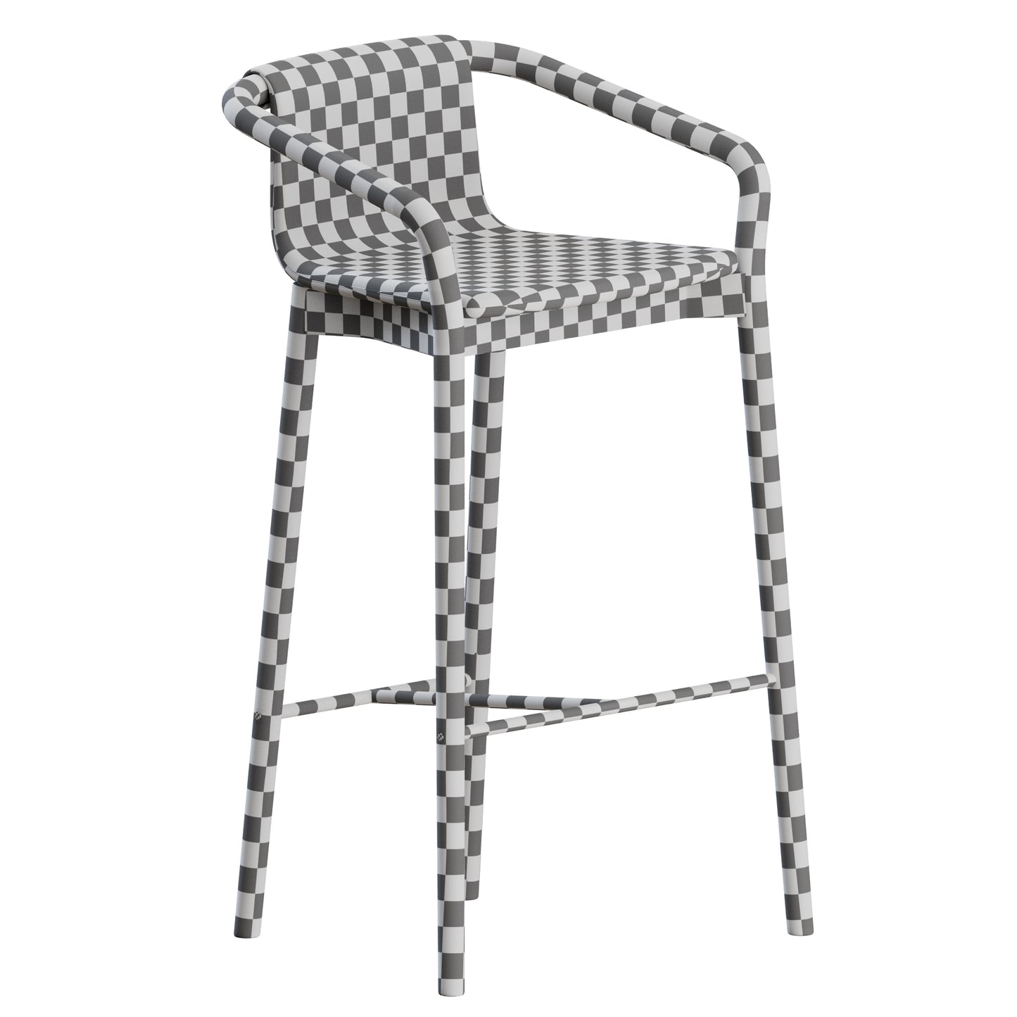 Thomas Stool Counter Upholstery by SP01 Design 3D Model