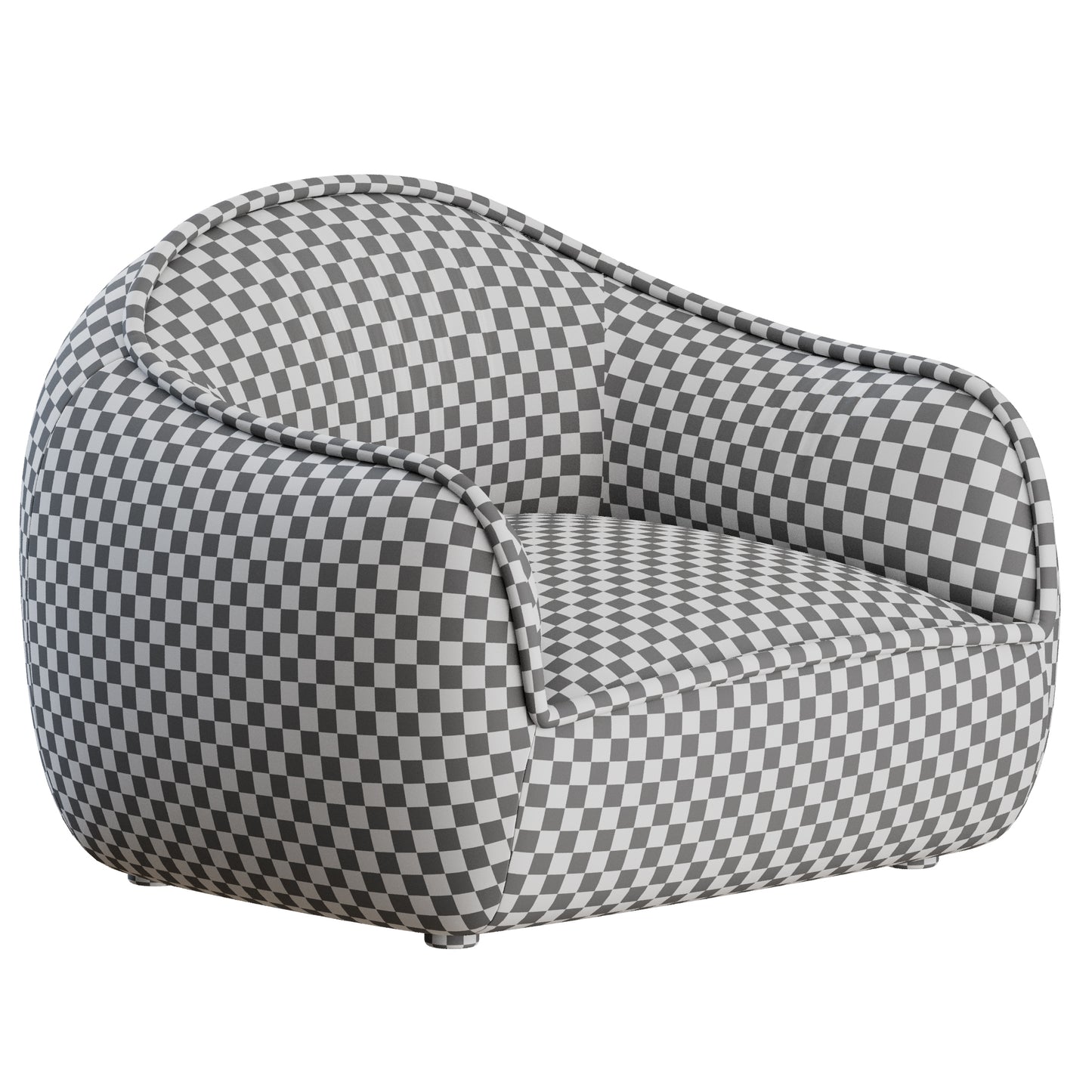 Tubo Occasional Chair by Ellison Studios 3D Model