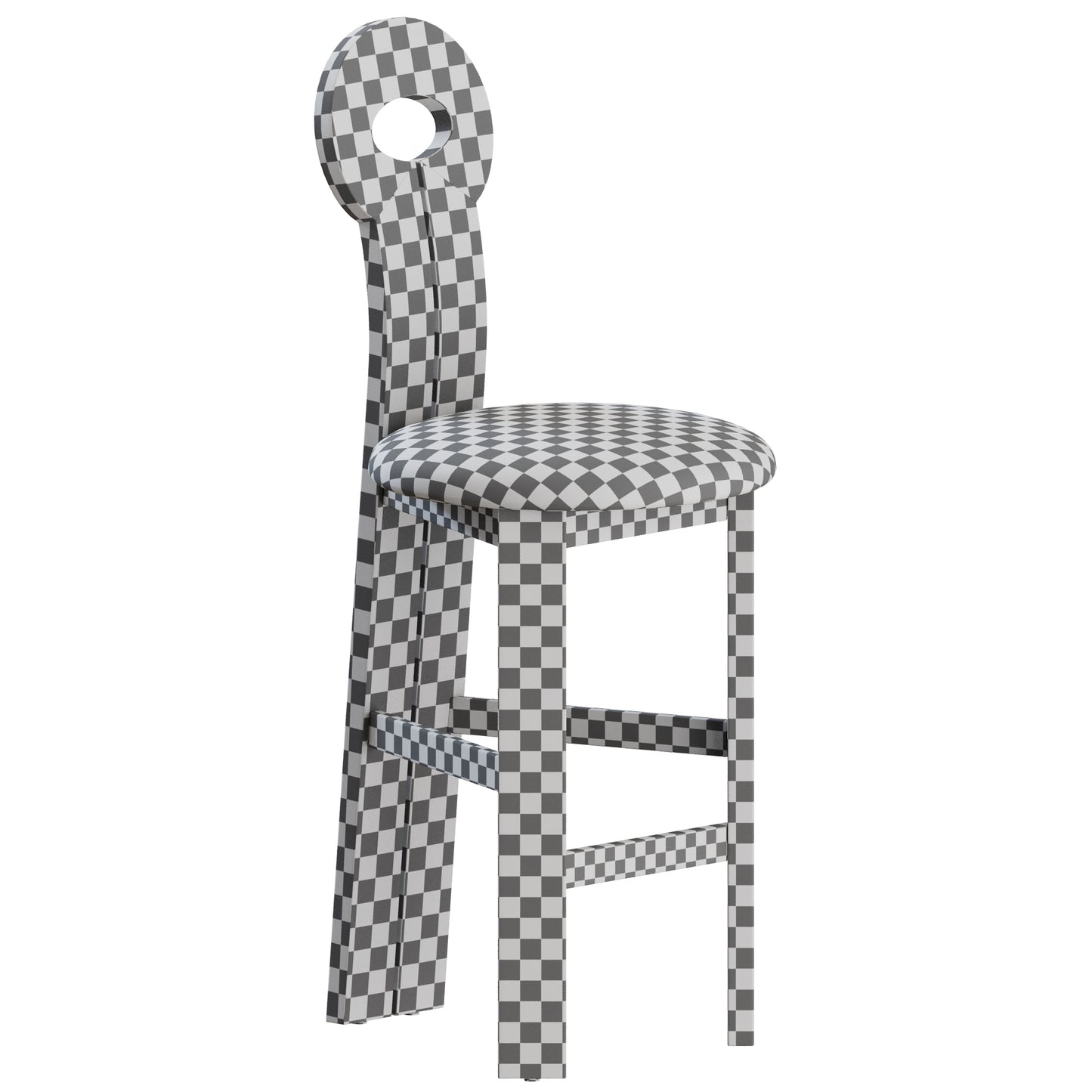 Whit Counter Stool by Lulu and Georgia 3D Model