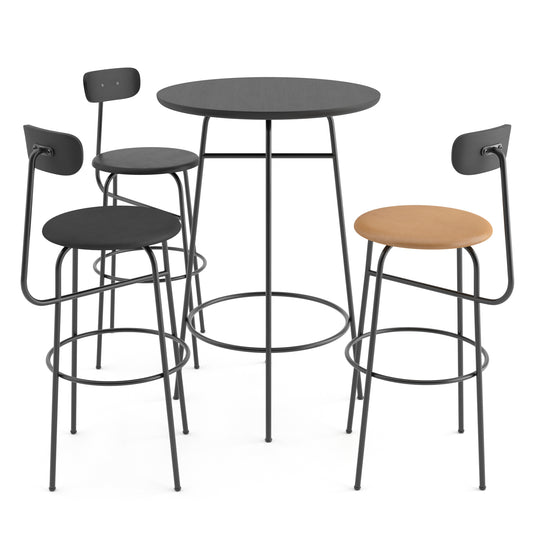 Afteroom Bar Chair + Table By MenuSpace 3D Model