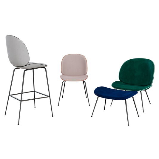 Beetle Chairs Collection By Gubi 3D Model
