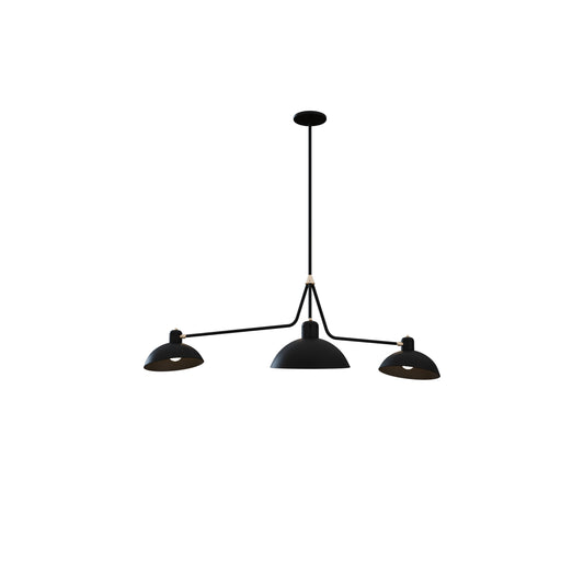 Waldorf Triple Pendant By Lambert & Fils 3D Model